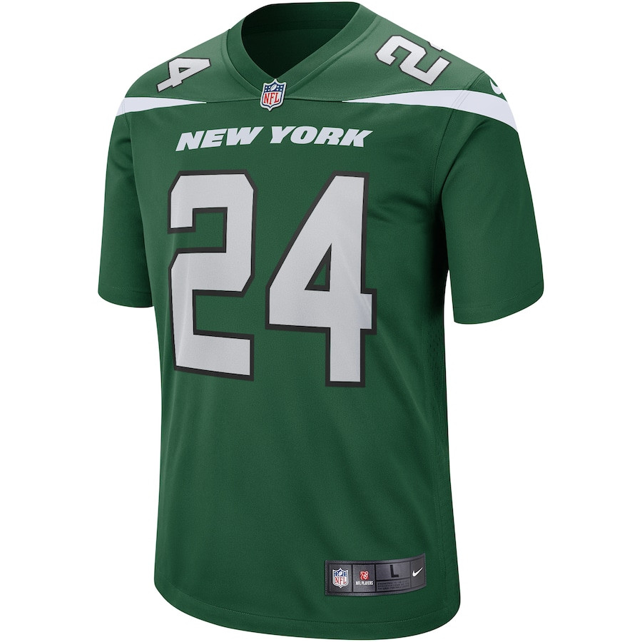 Freeman McNeil 24 New York Jets Game Retired Gotham Green NFL Jersey Men's