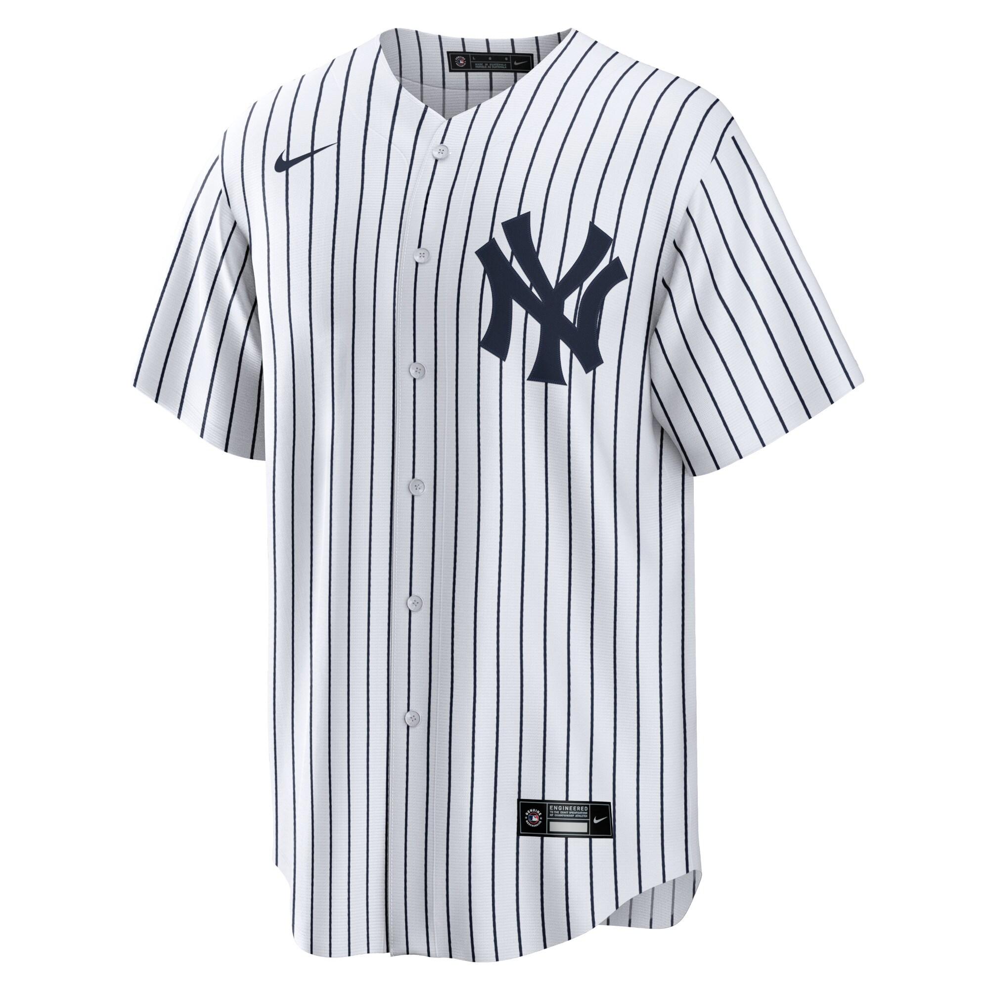 New York Yankees Derek Jeter White/Navy MLB Jersey Men's