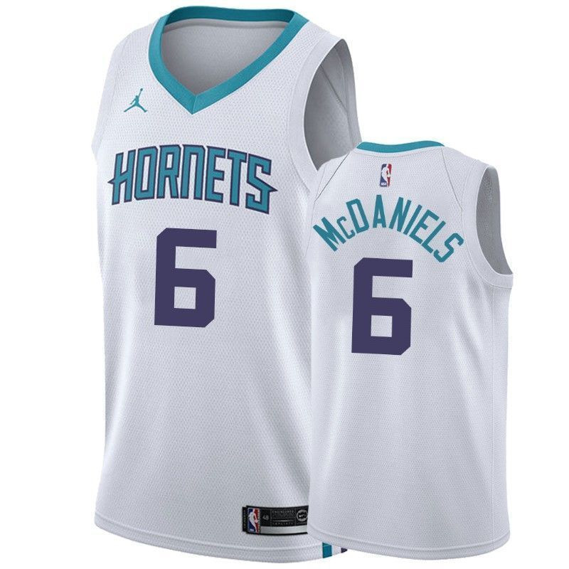 Charlotte Hornets Jalen Mcdaniels 6 Association NBA Jersey Men's