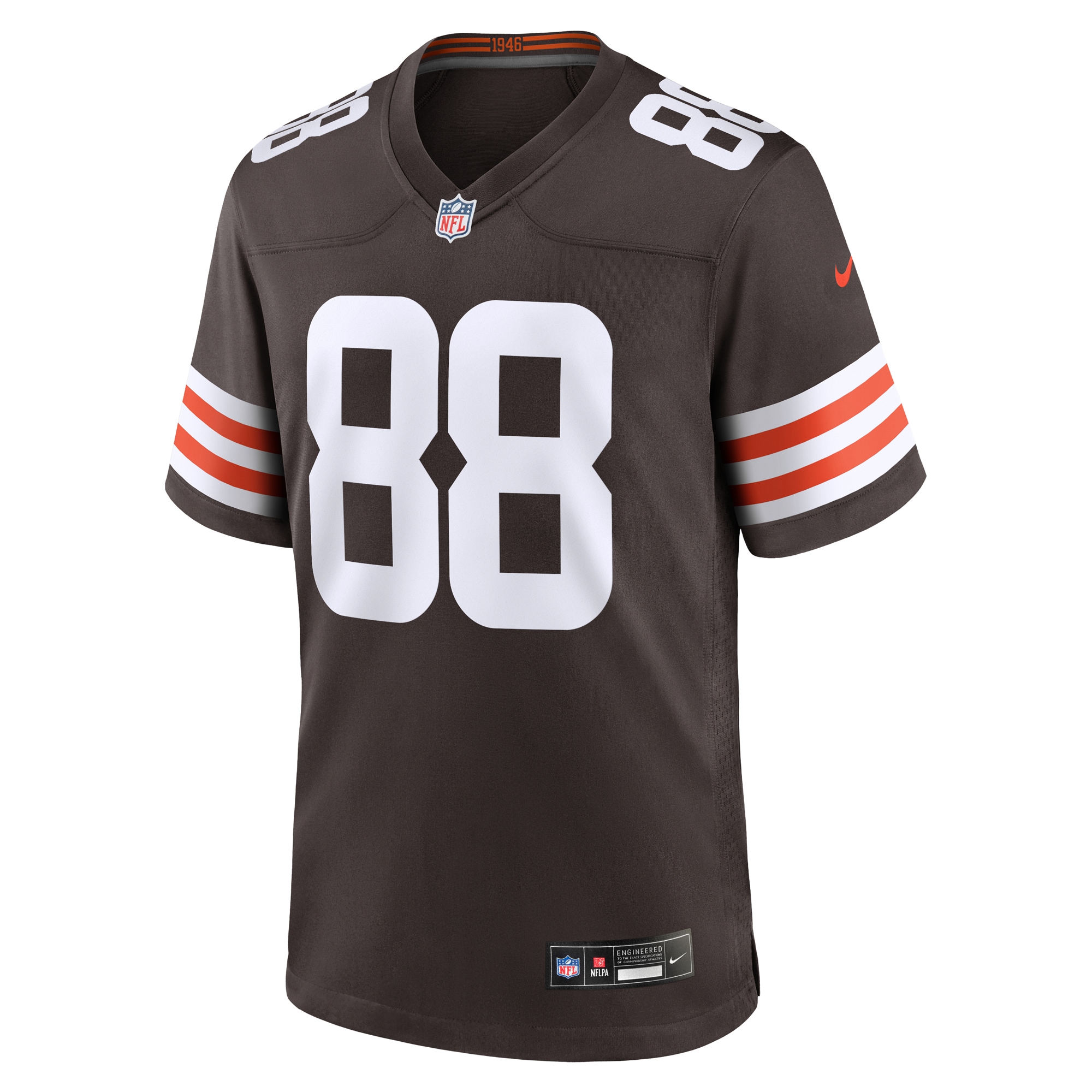 Cleveland Browns Akins Brown Team Game NFL Jersey Men's