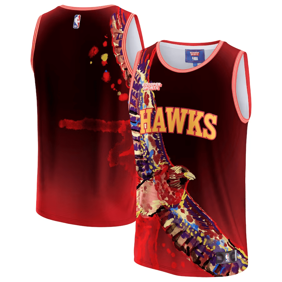 Atlanta Hawks KidSuper Studio Unisex Hometown Red NBA Jersey Unisex