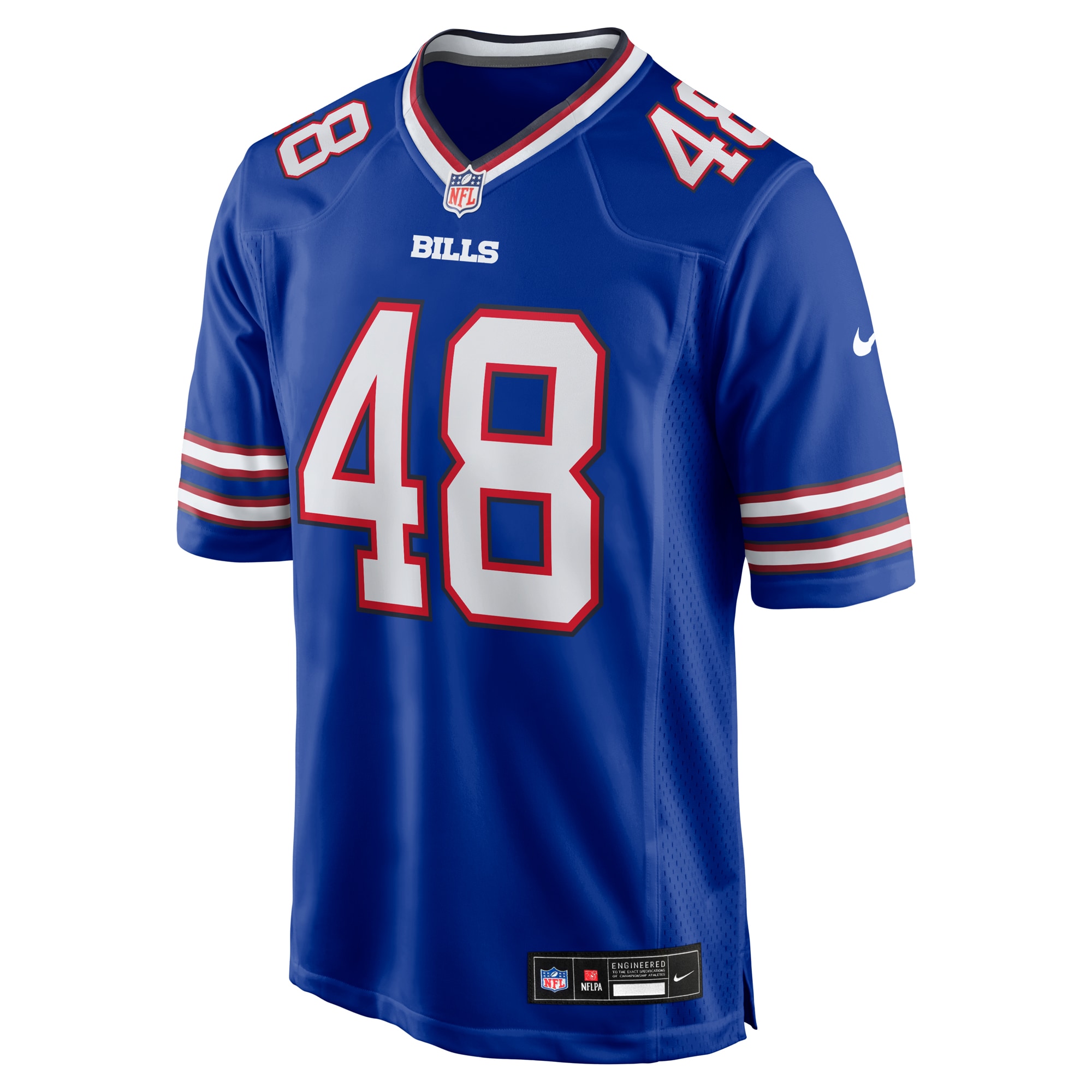Buffalo Bills Joel Wilson Royal Team Game NFL Jersey Men's