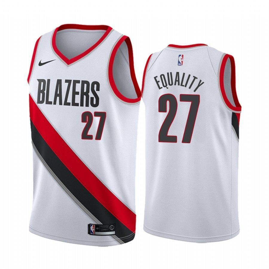 Jusuf Nurkic Equality Blazers Association NBA Jersey Men's