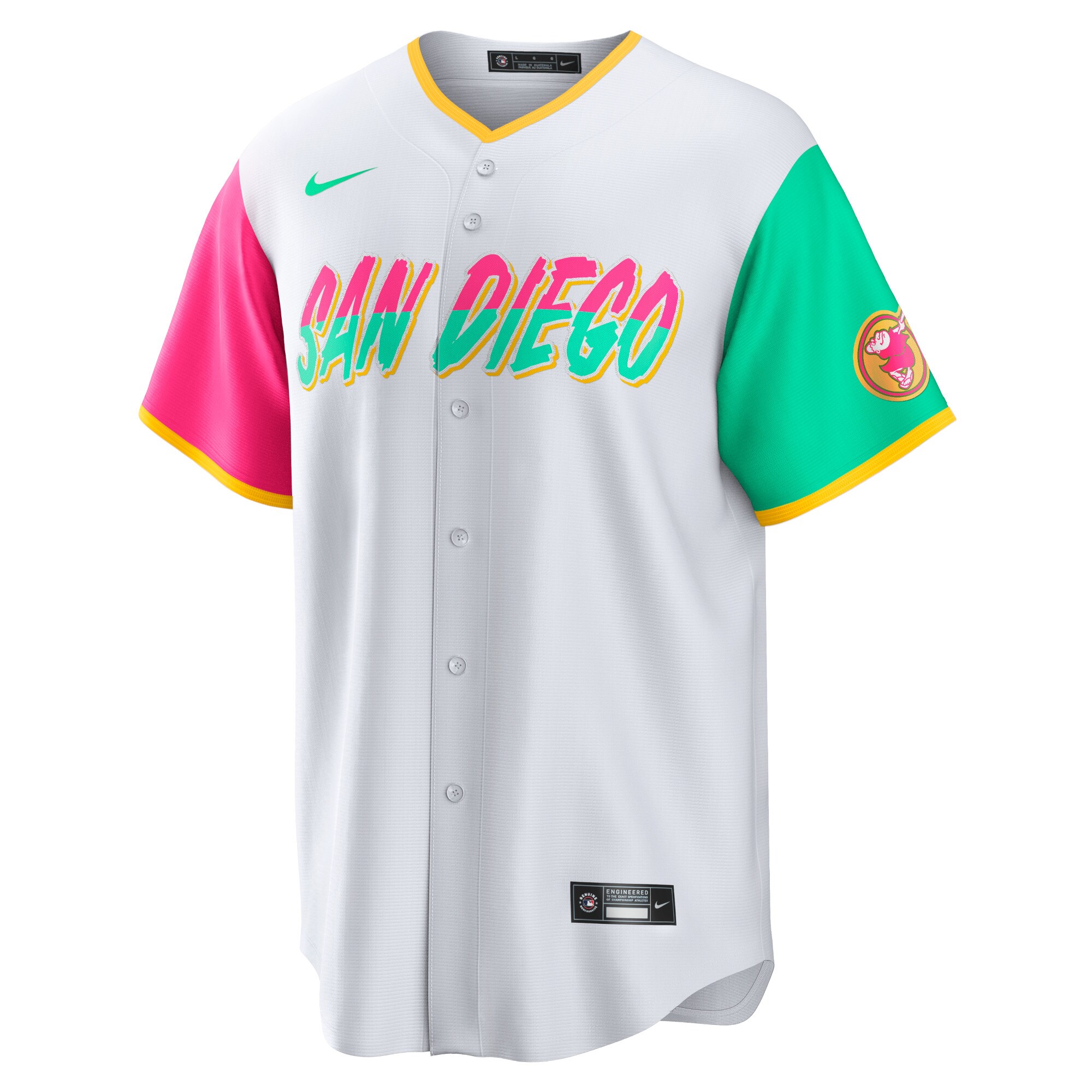 San Diego Padres Blake Snell White City Connect Player MLB Jersey Men's