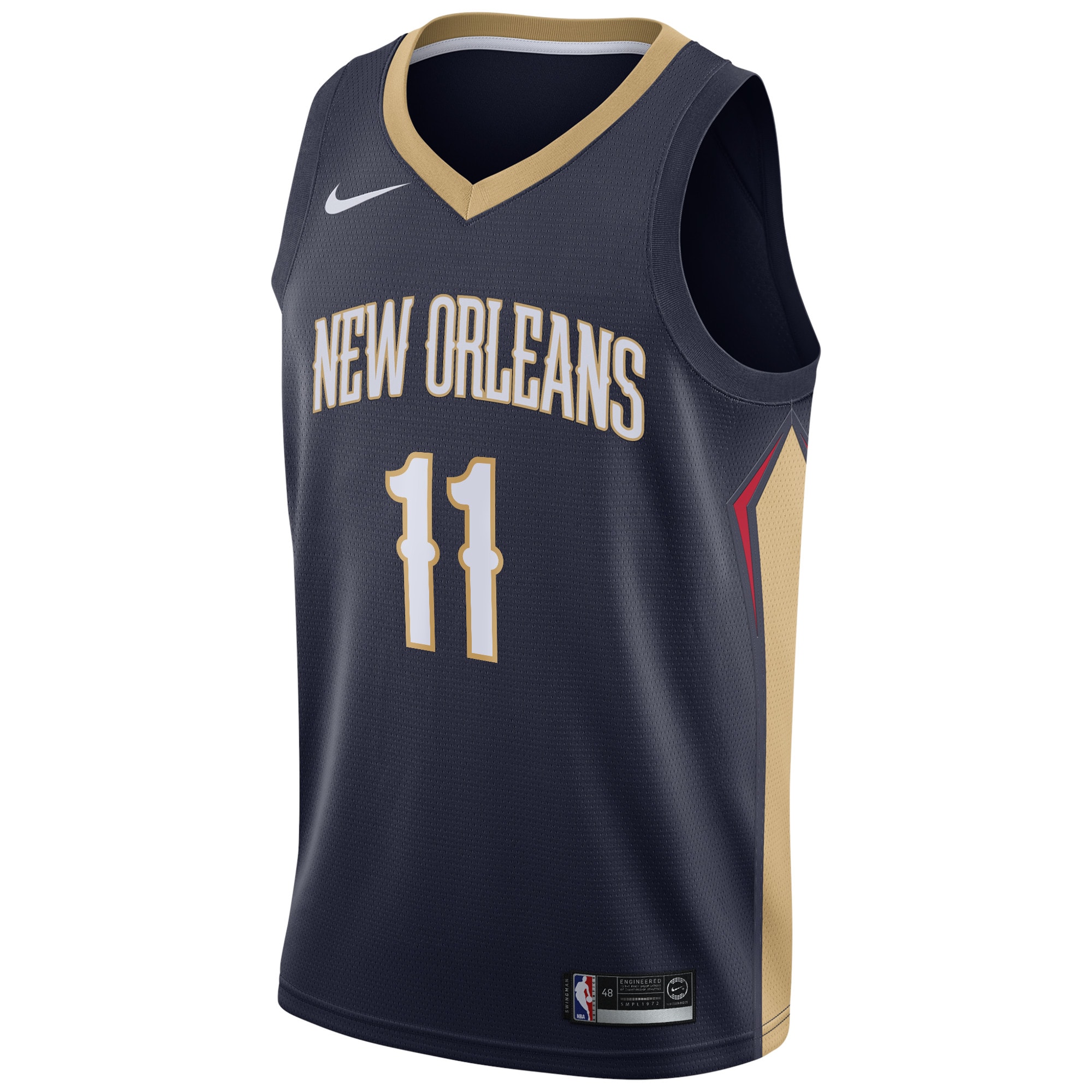 New Orleans Pelicans Icon Edition Swingman Navy Dyson Daniel NBA Jersey Youth