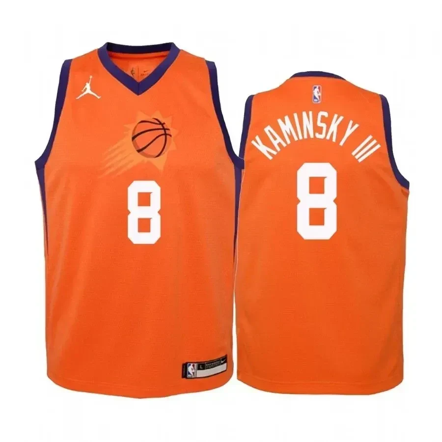 Frank Kaminsky Iii Phoenix Suns Orange Statet Jumpman NBA Jersey Youth