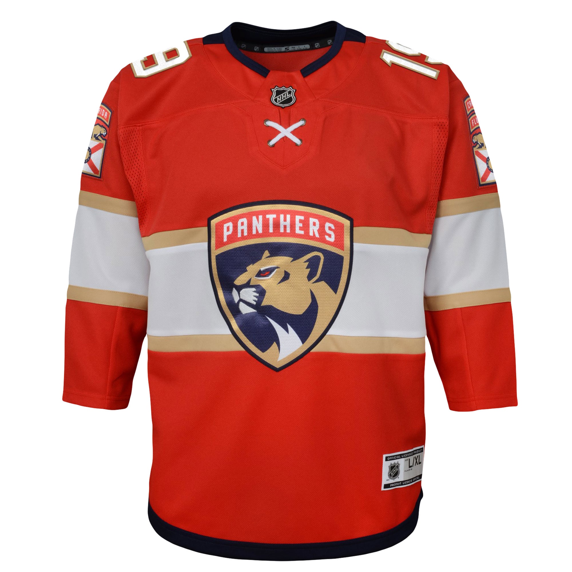 Florida Panthers Matthew Tkachuk Red Home Premier Player NHL Jersey Youth