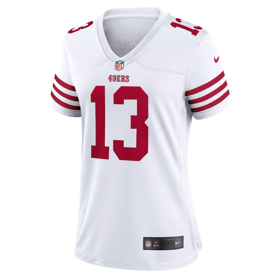 Brock Purdy 13 San Francisco 49ers Game White NFL Jersey Women's