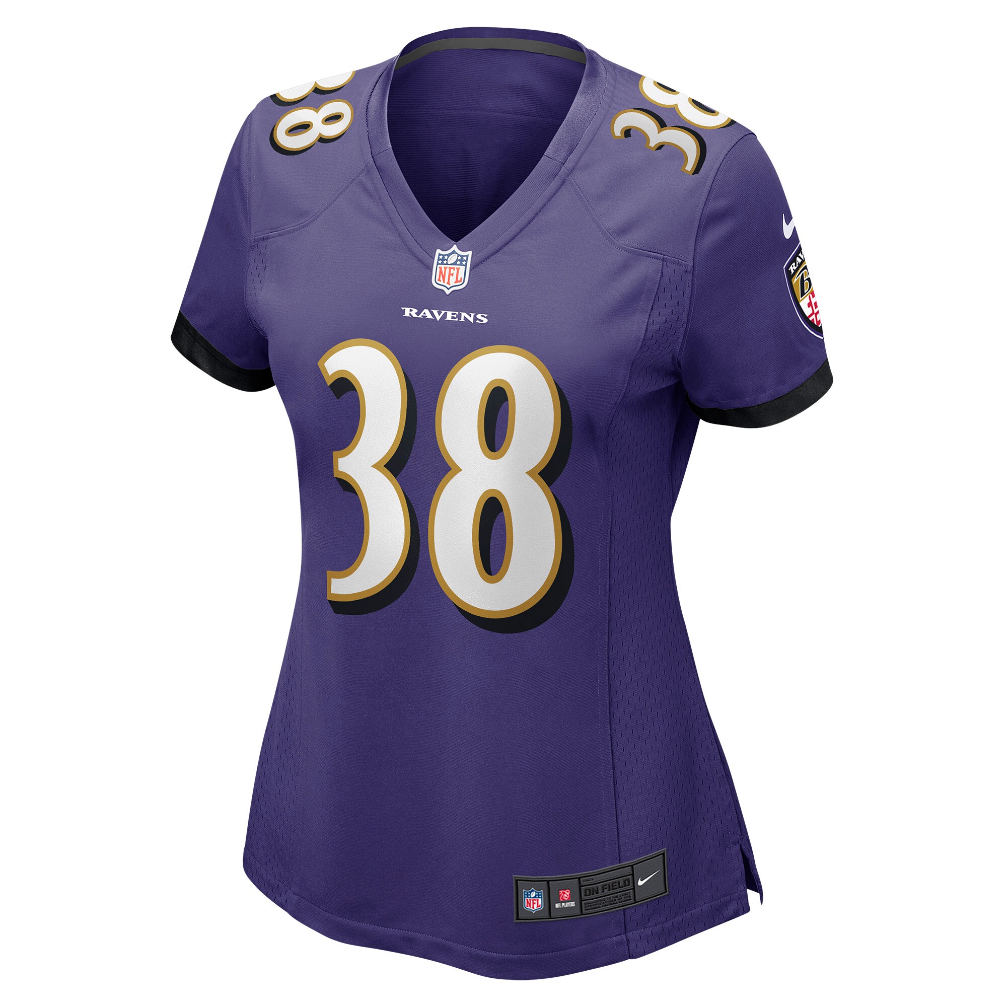 Baltimore Ravens Ben Mason Purple Game NFL Jersey Women's