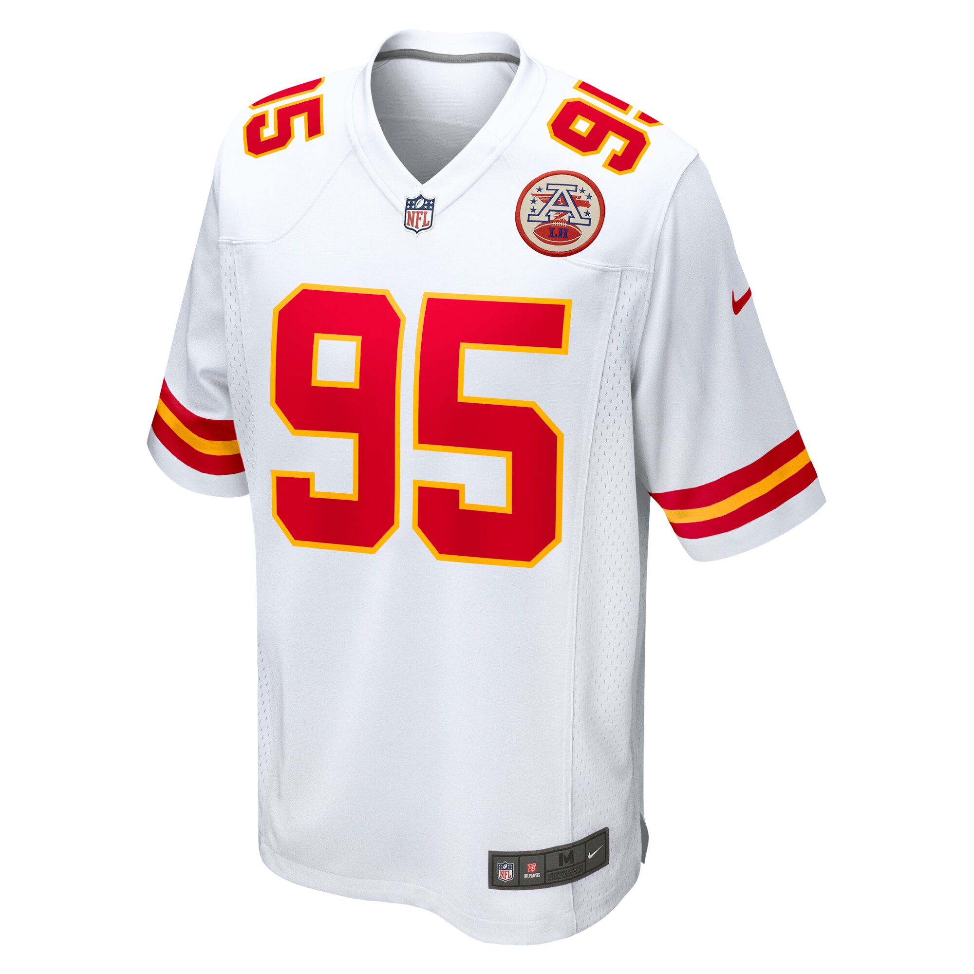 Kansas City Chiefs Chris Jones White Game NFL Jersey Men's