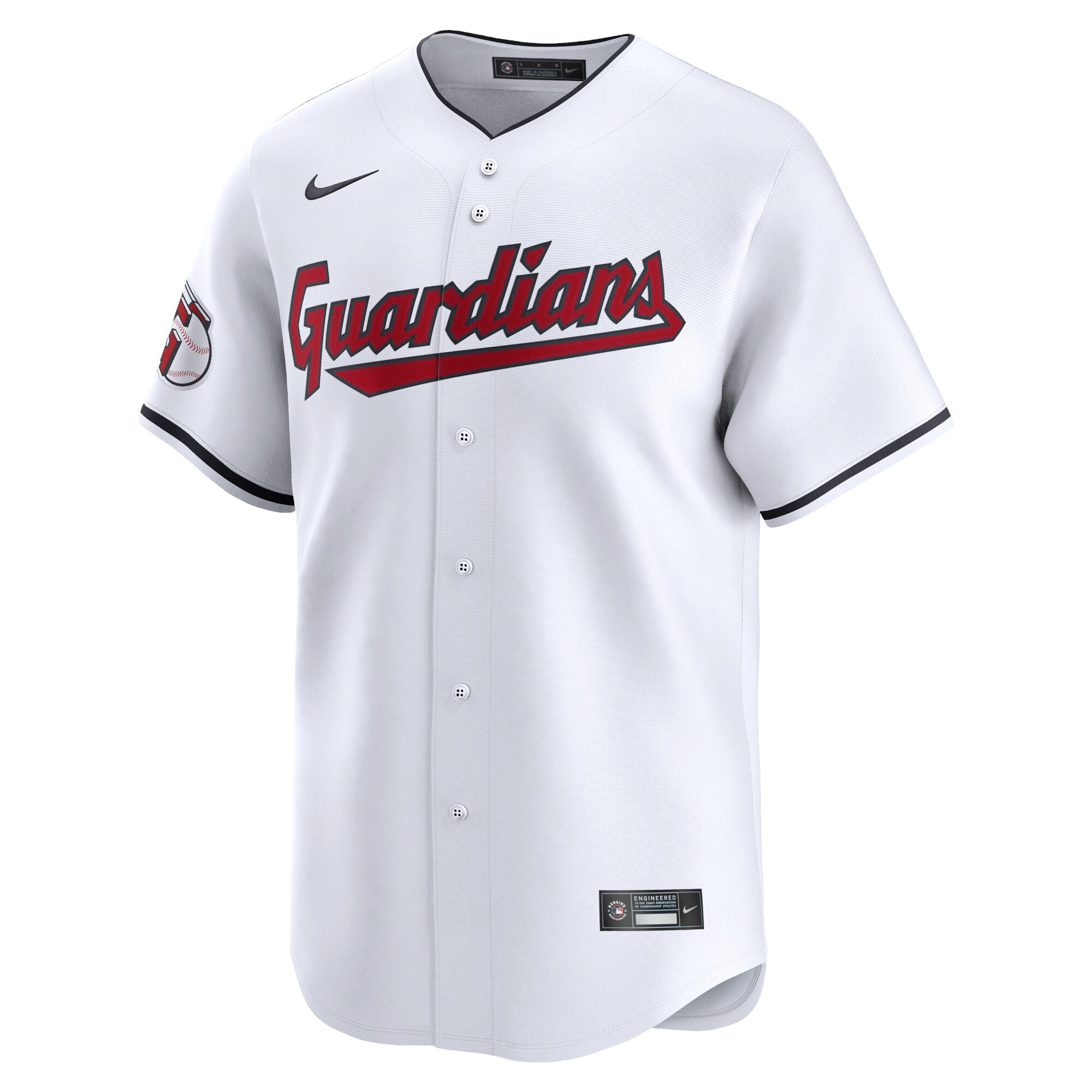 Cleveland Guardians Jose Ramirez White Home Limited Player MLB Jersey Men's