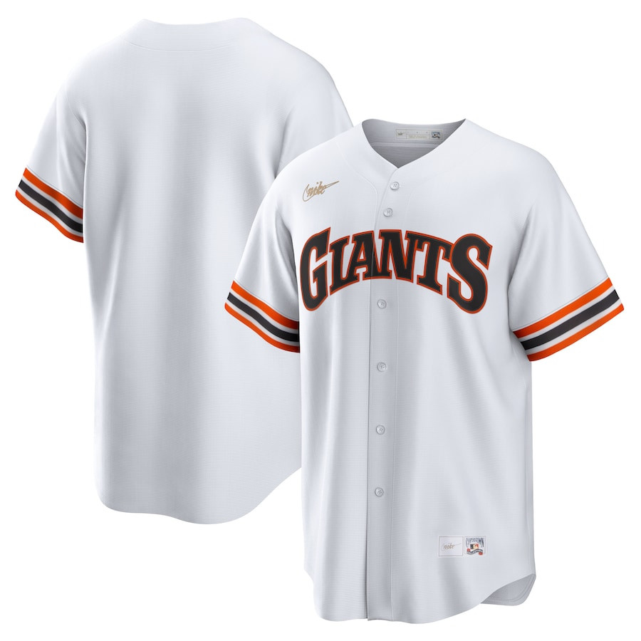 San Francisco Giants Cooperstown Collection Team Home White MLB Jersey Men's