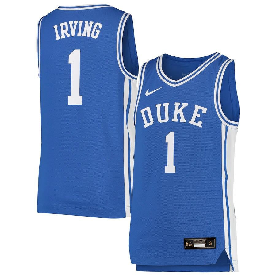 Kyrie Irving Duke Blue Devil Royal NCAA Jersey Youth