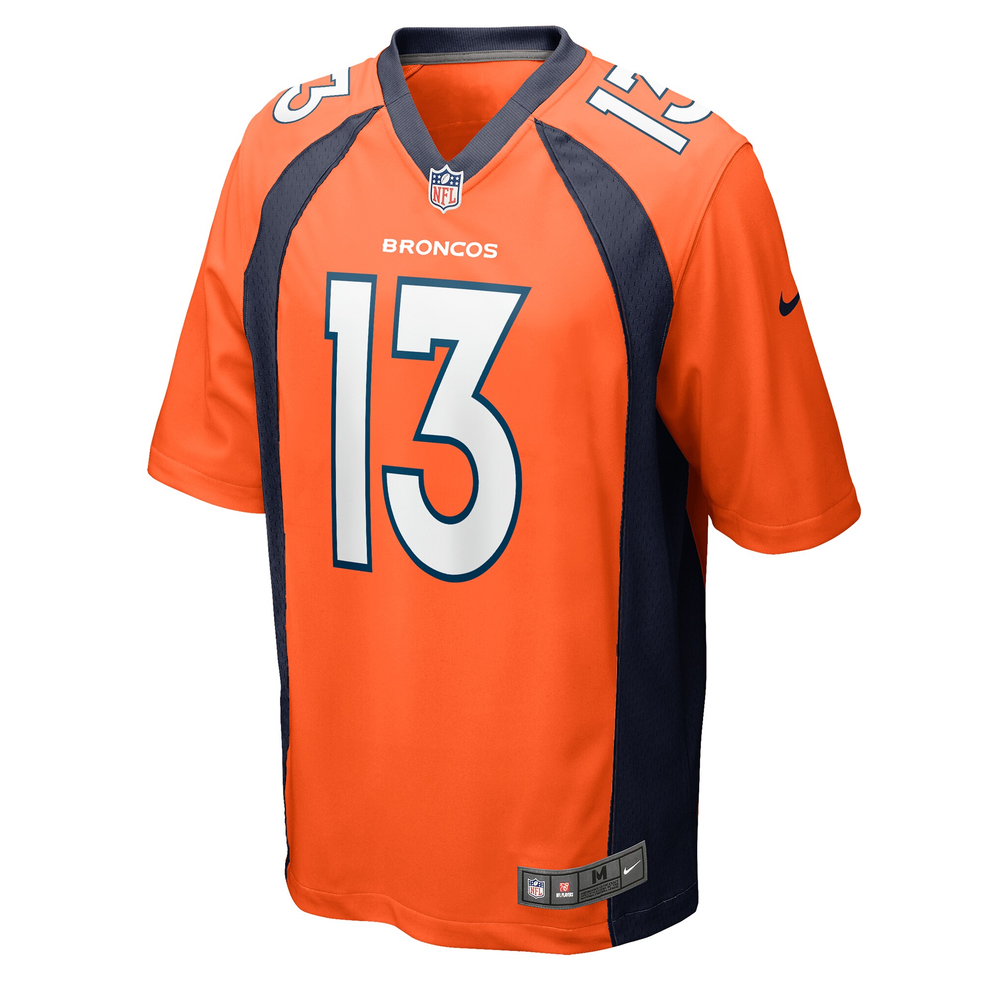 Denver Broncos Phillip Dorsett II Orange Team Game NFL Jersey Men's