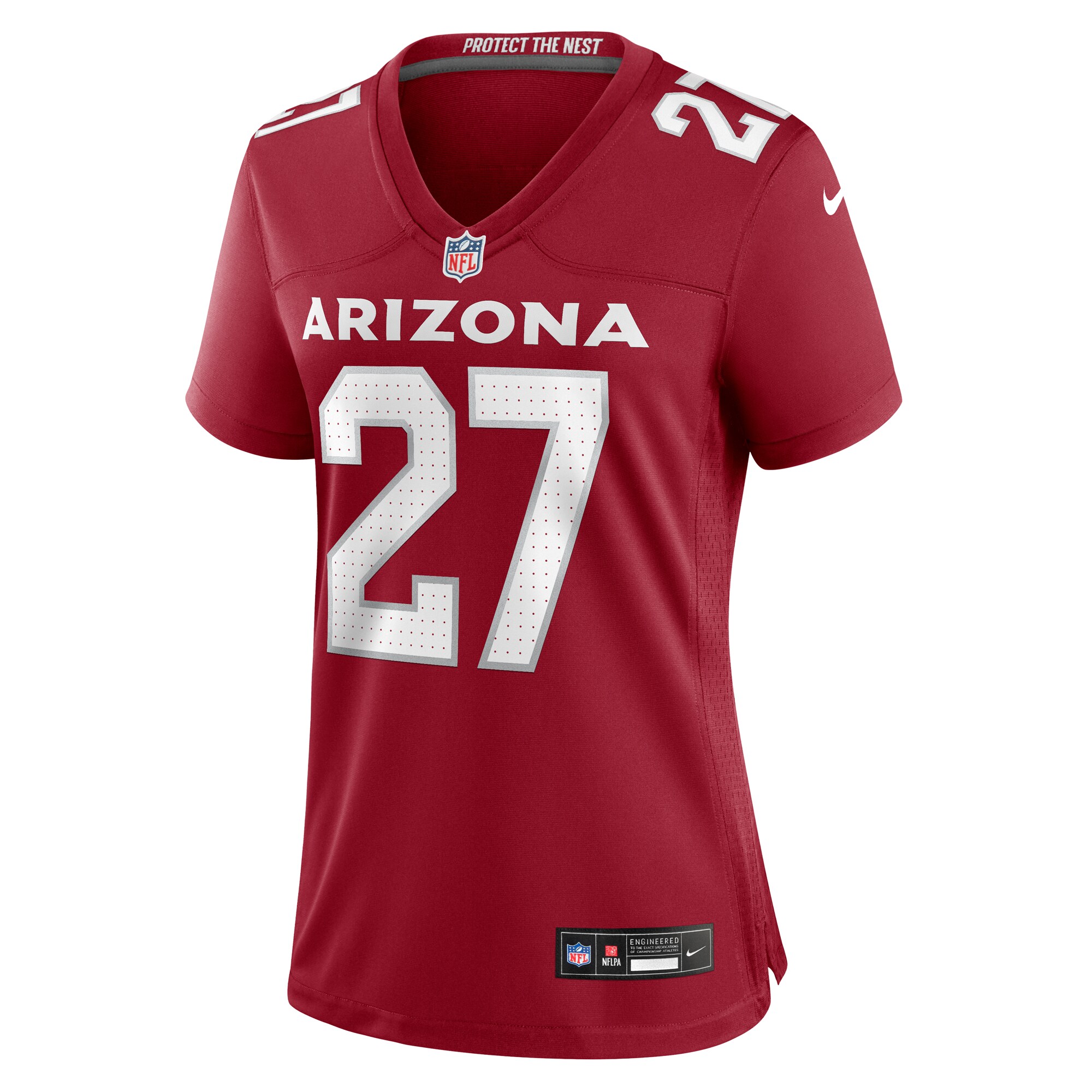 Arizona Cardinals Divaad Wilson Cardinal Team Game NFL Jersey Women's
