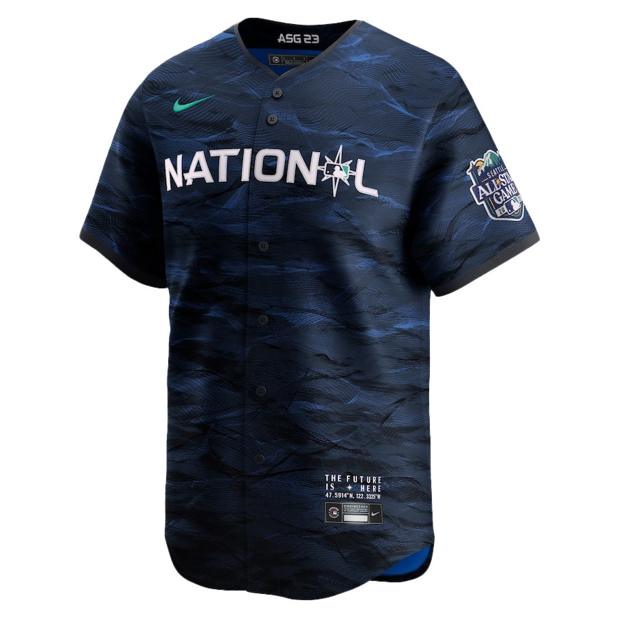Freddie Freeman 5 Los Angeles Dodgers Signed Logo 2023 All Star Game Limited Player Royal MLB Jersey Men's