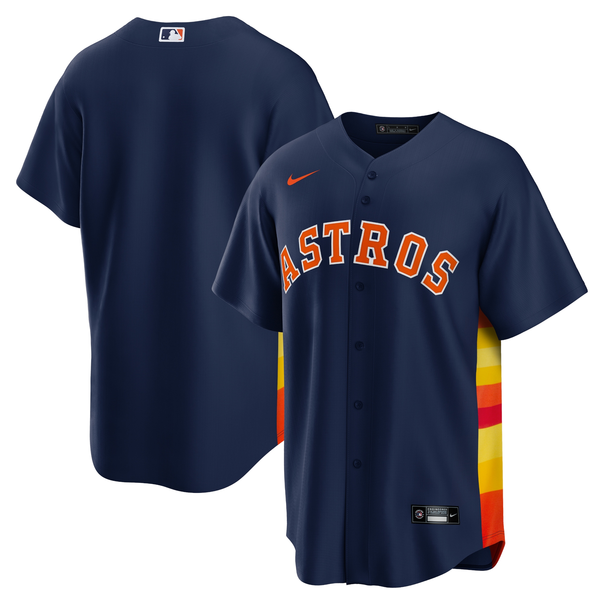 Houston Astros Navy Alternate Team MLB Jersey Men's