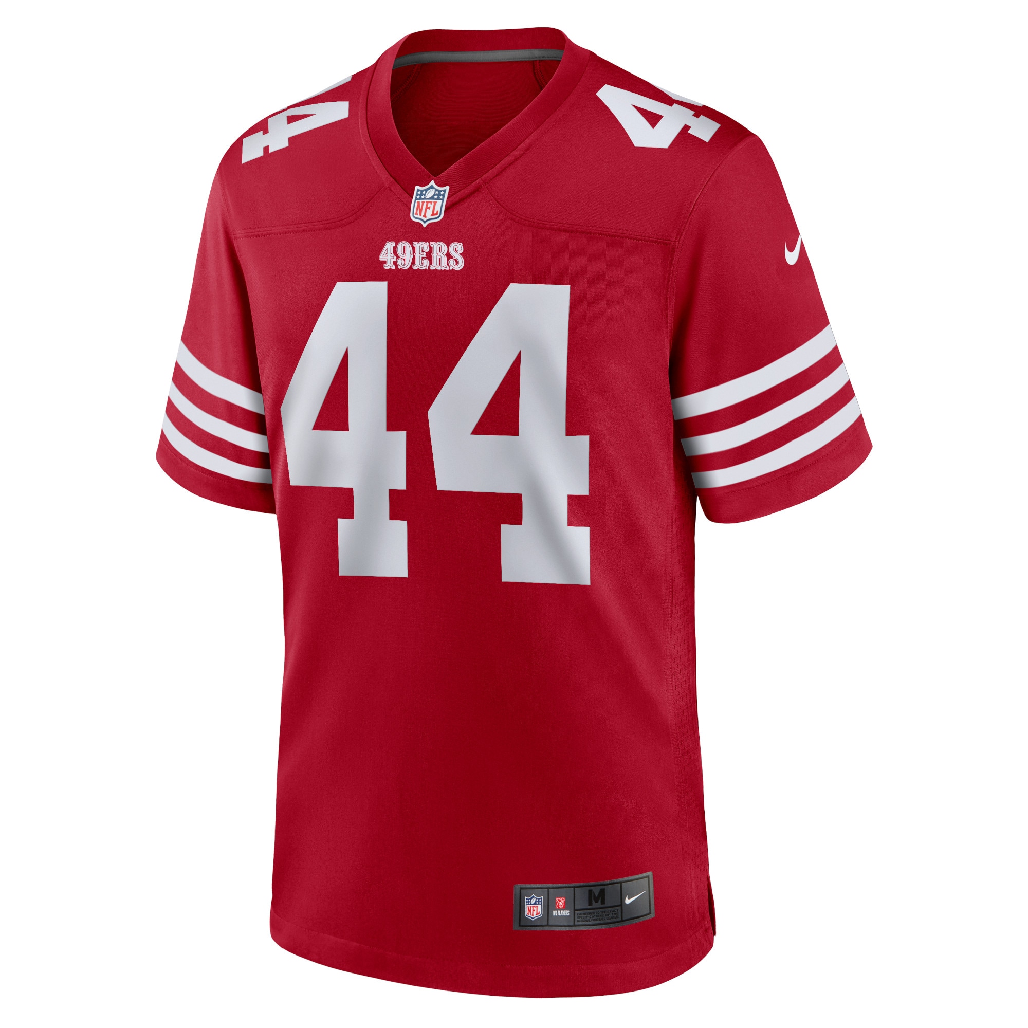 San Francisco 49ers Kyle Juszczyk Scarlet Player Game NFL Jersey Men's