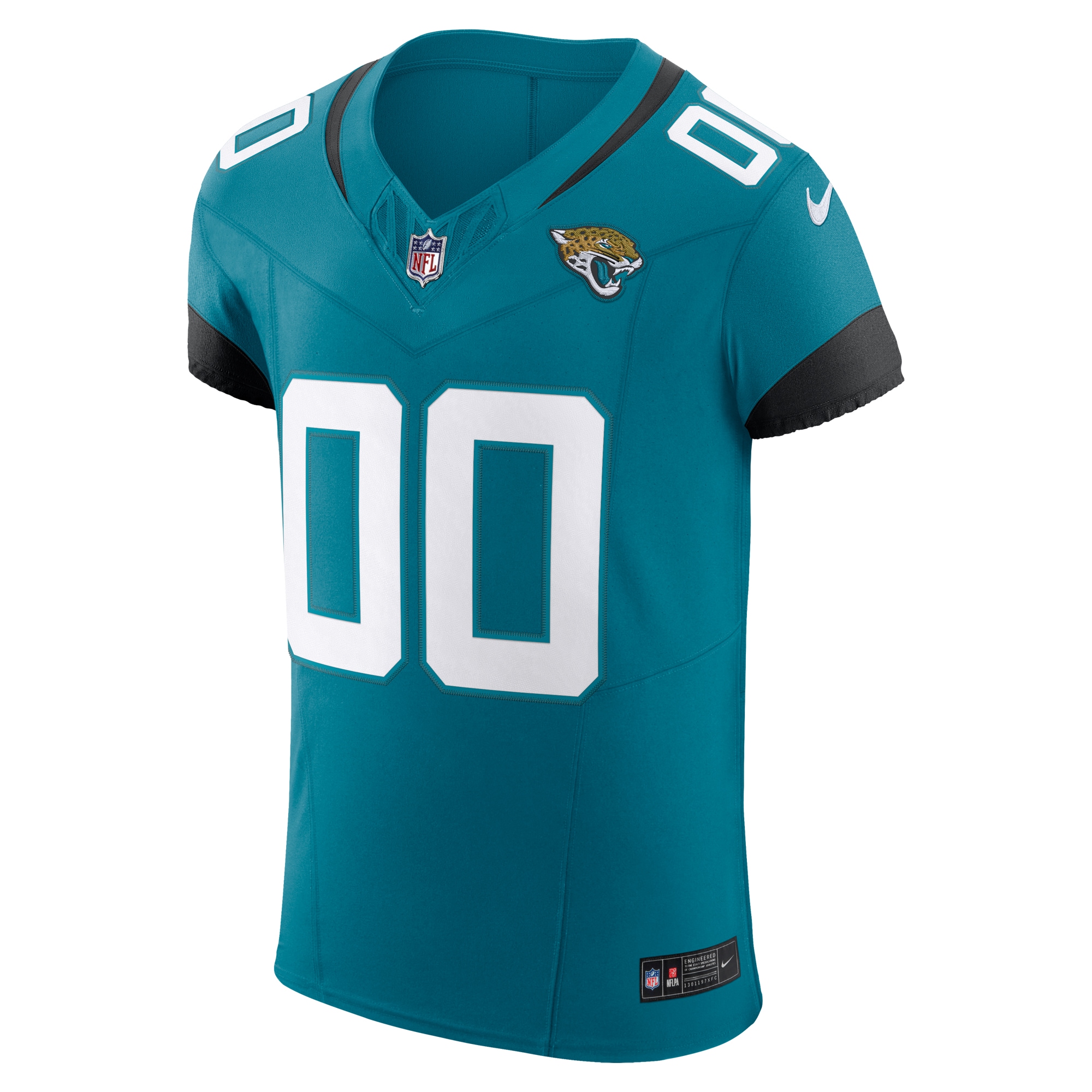 Jacksonville Jaguars Teal Vapor F.U.S.E. Elite Custom NFL Jersey Men's