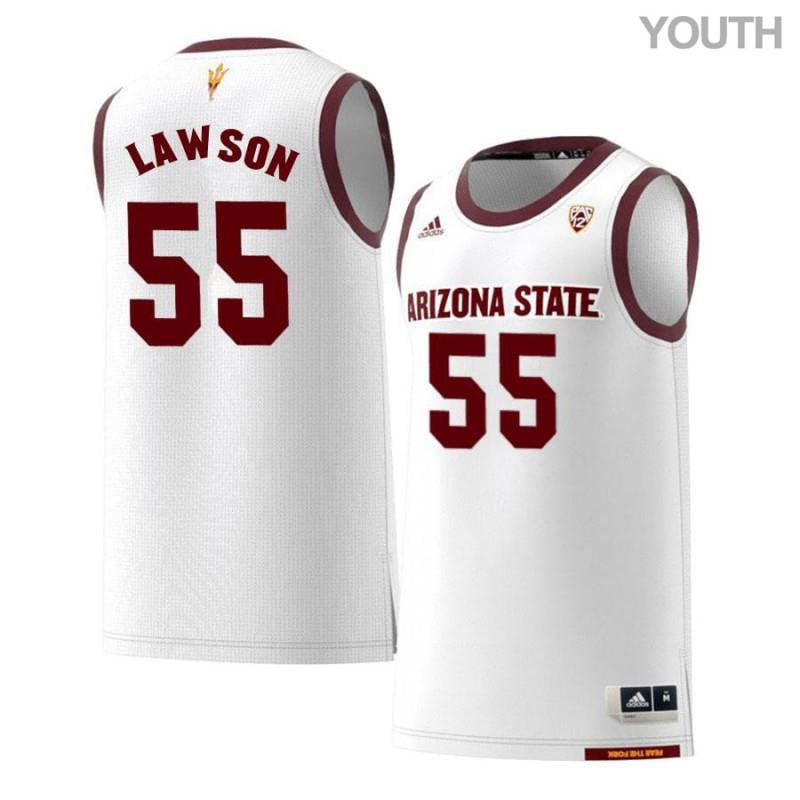 55 Shazier Lawso White Retro Arizona State Sun Devils NCAA Jersey Youth