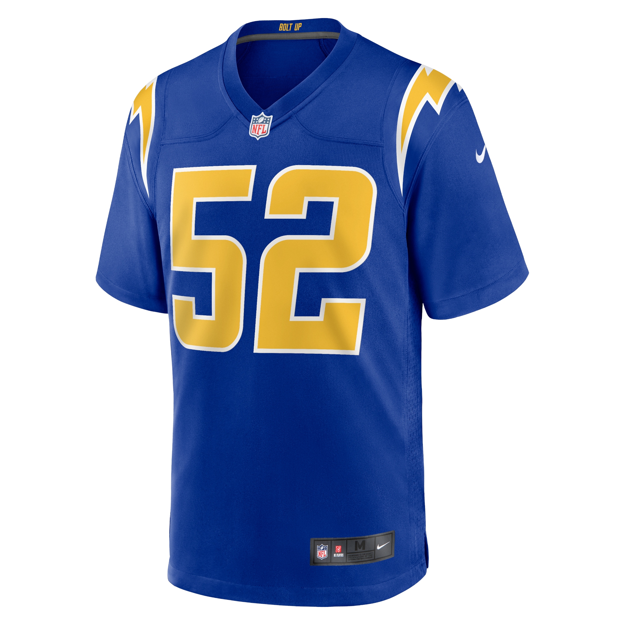 Los Angeles Chargers Khalil Mack Royal Alternate Game NFL Jersey Men's