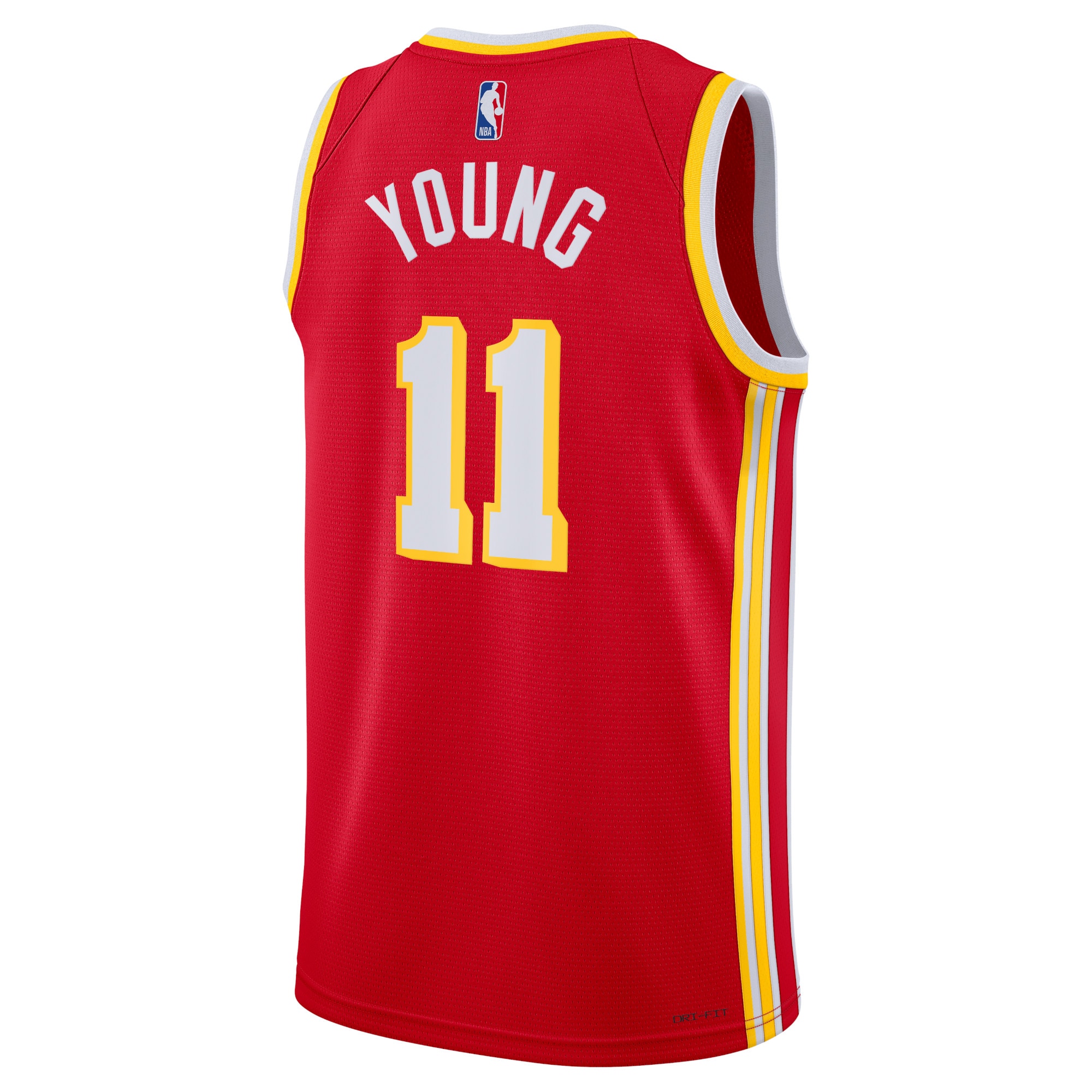 Atlanta Hawks Icon Edition Swingman Red Trae Youn Unisex NBA Jersey Unisex