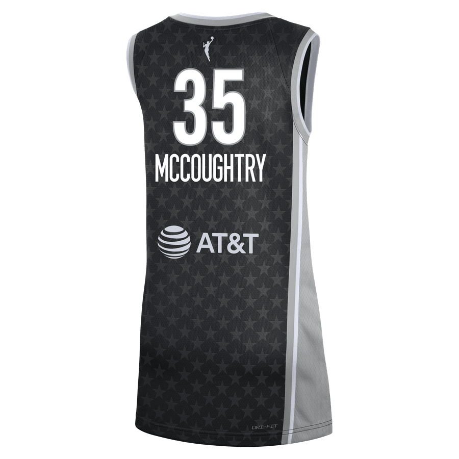 McCoughtry 35 Minnesota Timberwolves Lynx Rebel Black NBA Jersey Men's