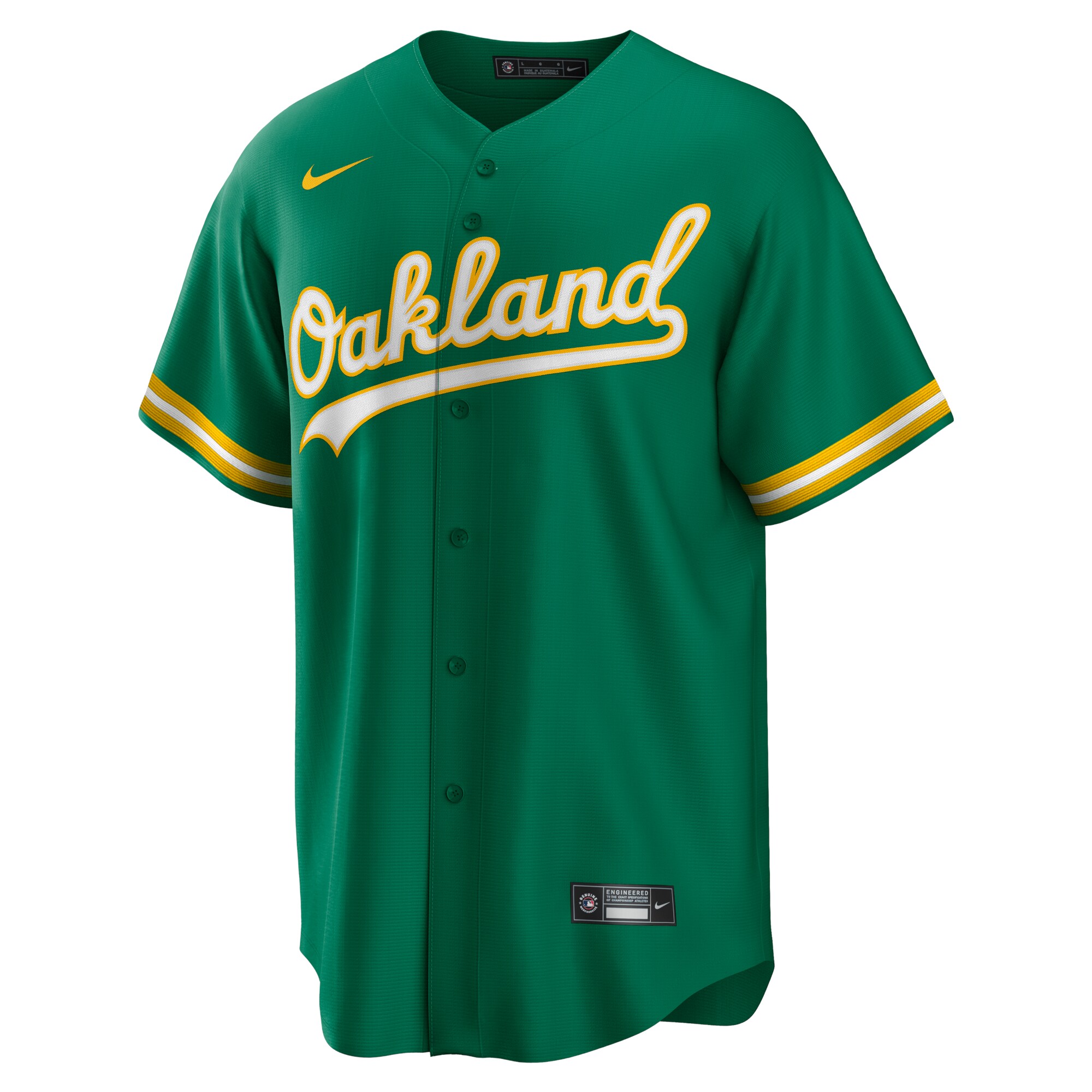 Oakland Athletics Ryan Noda Kelly Green Alternate MLB Jersey Men's