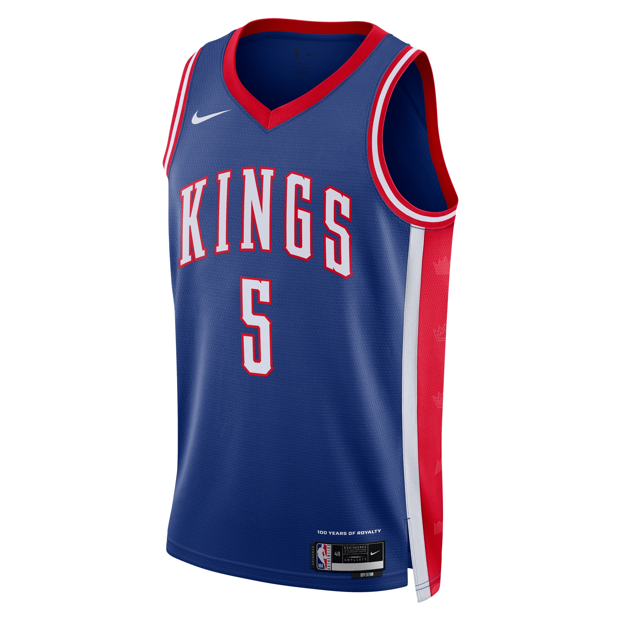 Sacramento Kings City Edition Swingman 2024 Blue De'Aaron Fo Unisex NBA Jersey Unisex