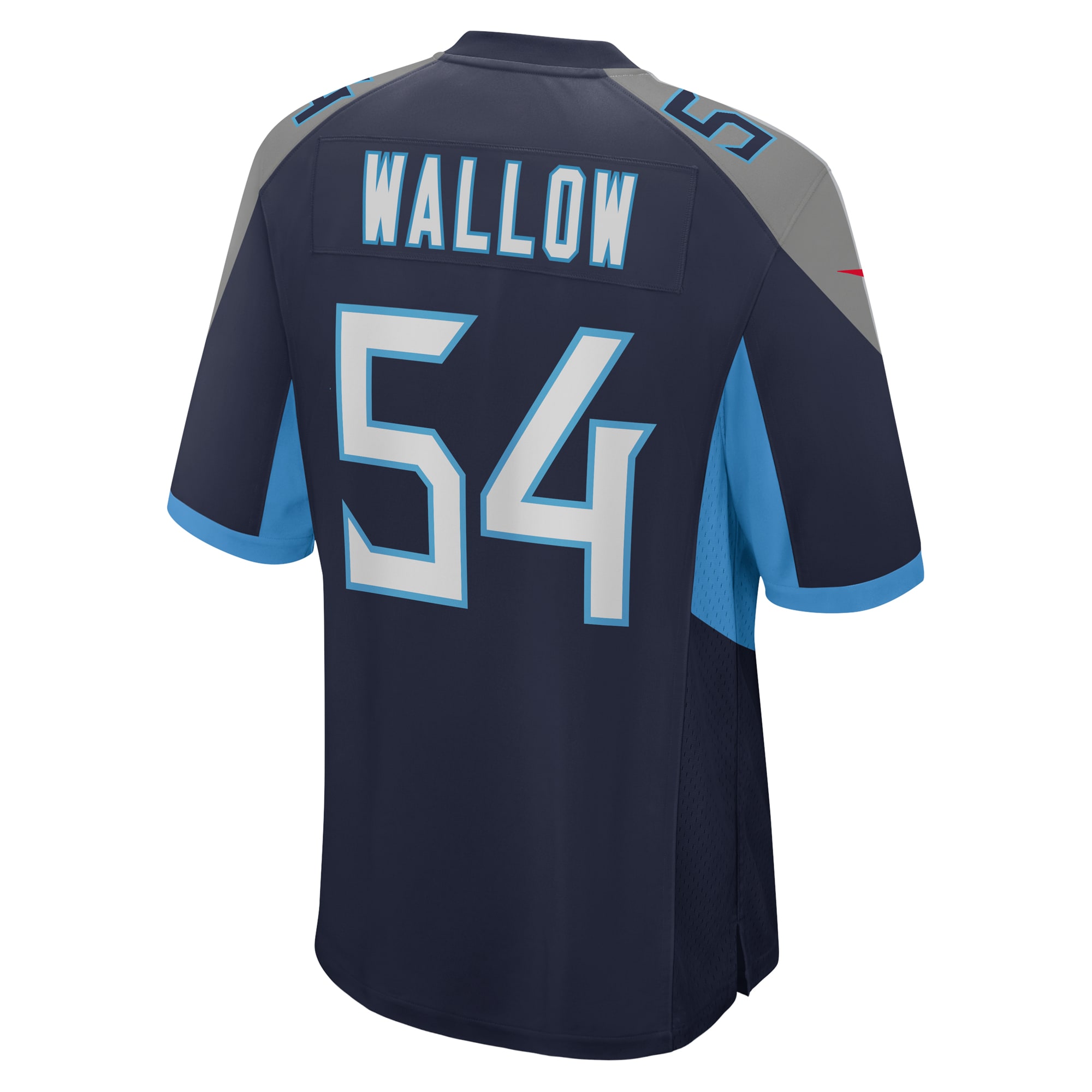 Tennessee Titans Garret Wallow Navy Game NFL Jersey Men's