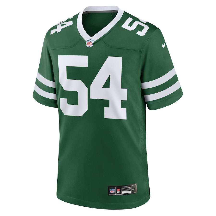 Javon Kinlaw 54 New York Jets Team Game Legacy Green NFL Jersey Men's