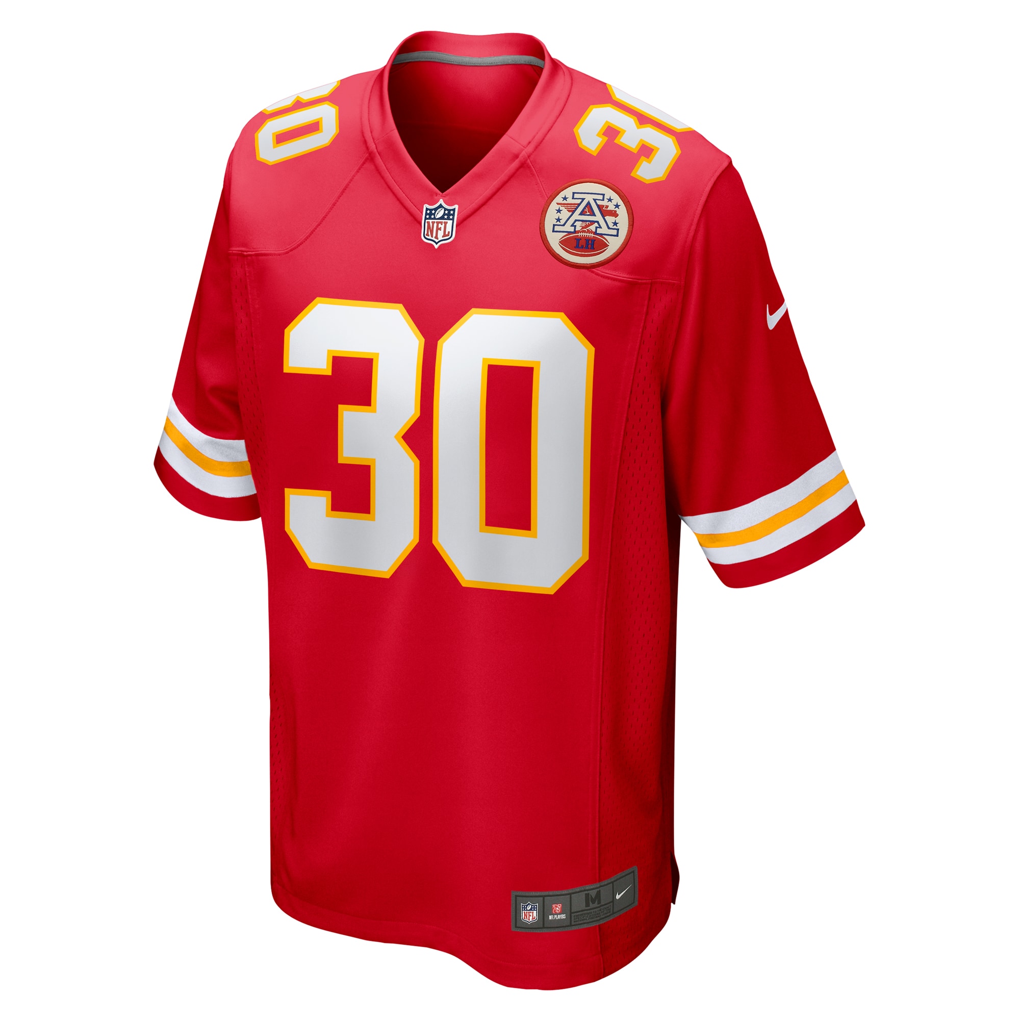 Kansas City Chiefs Darius Rush Red Team Game NFL Jersey Men's