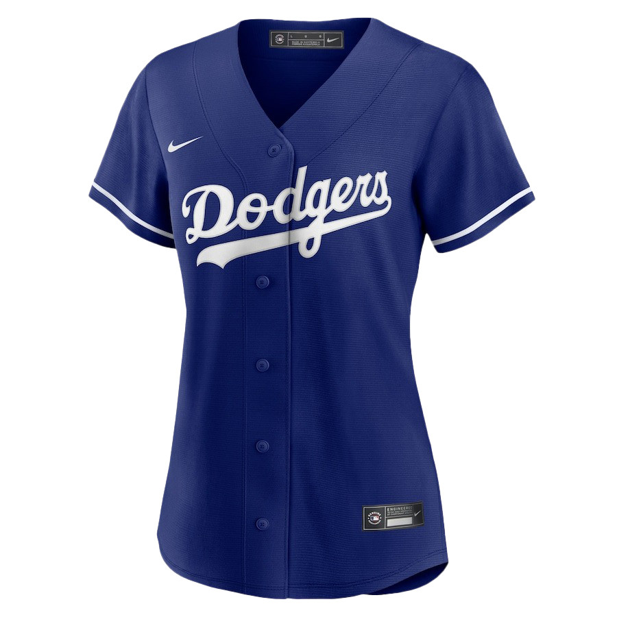 Mookie Betts 50 Los Angeles Dodgers Posture 2023 Alternate Player Royal MLB Jersey Women's