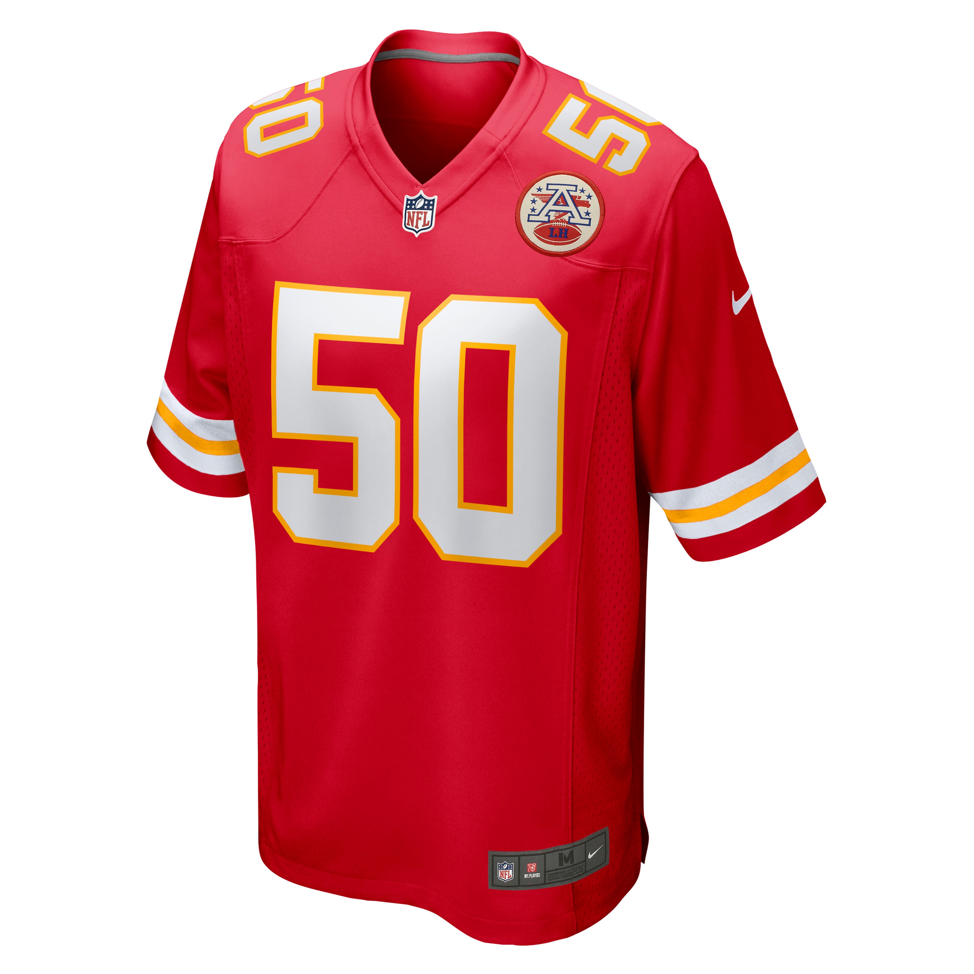 Kansas City Chiefs Willie Gay Red Game NFL Jersey Men's