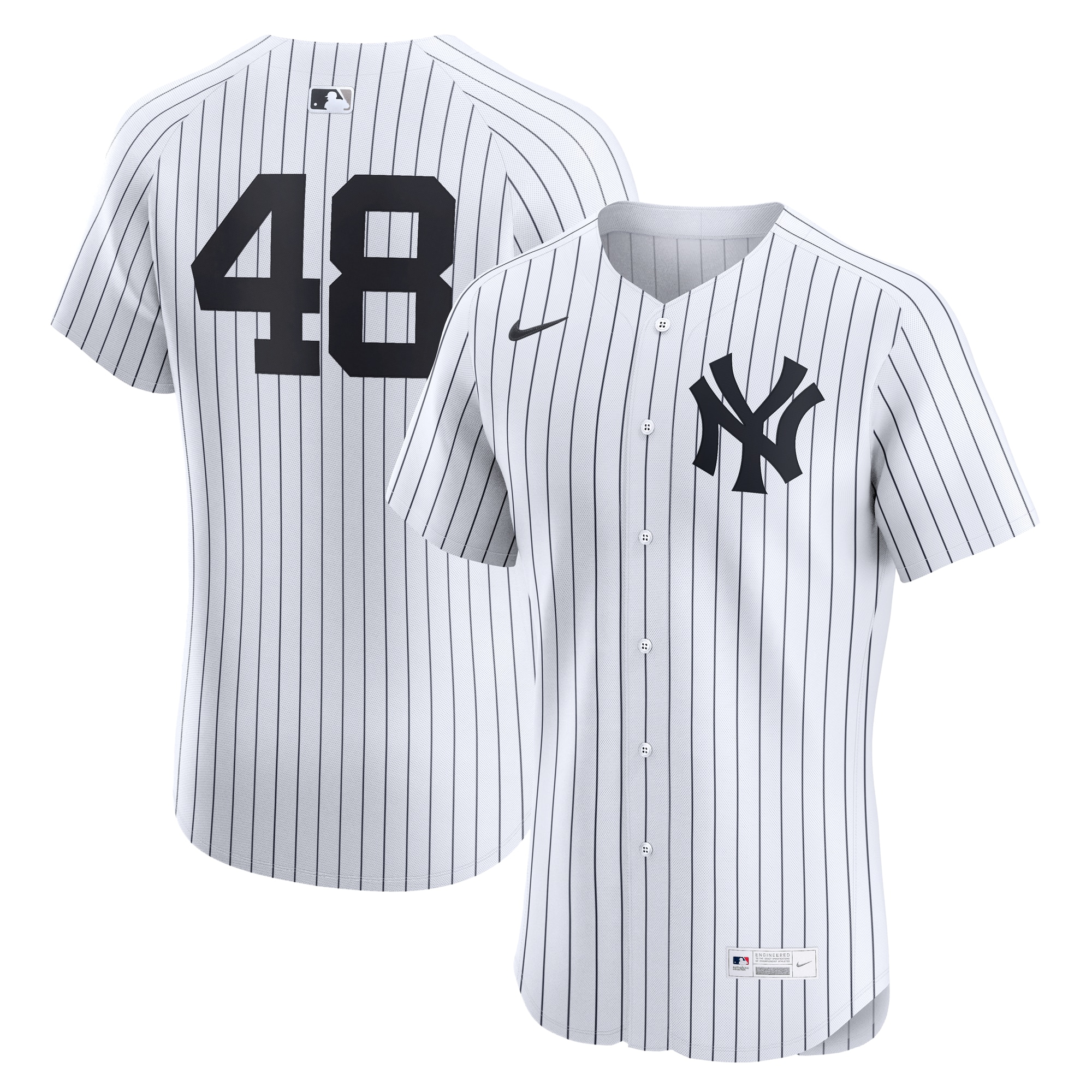 New York Yankees Paul Goldschmidt White Home Elite Player MLB Jersey Men's