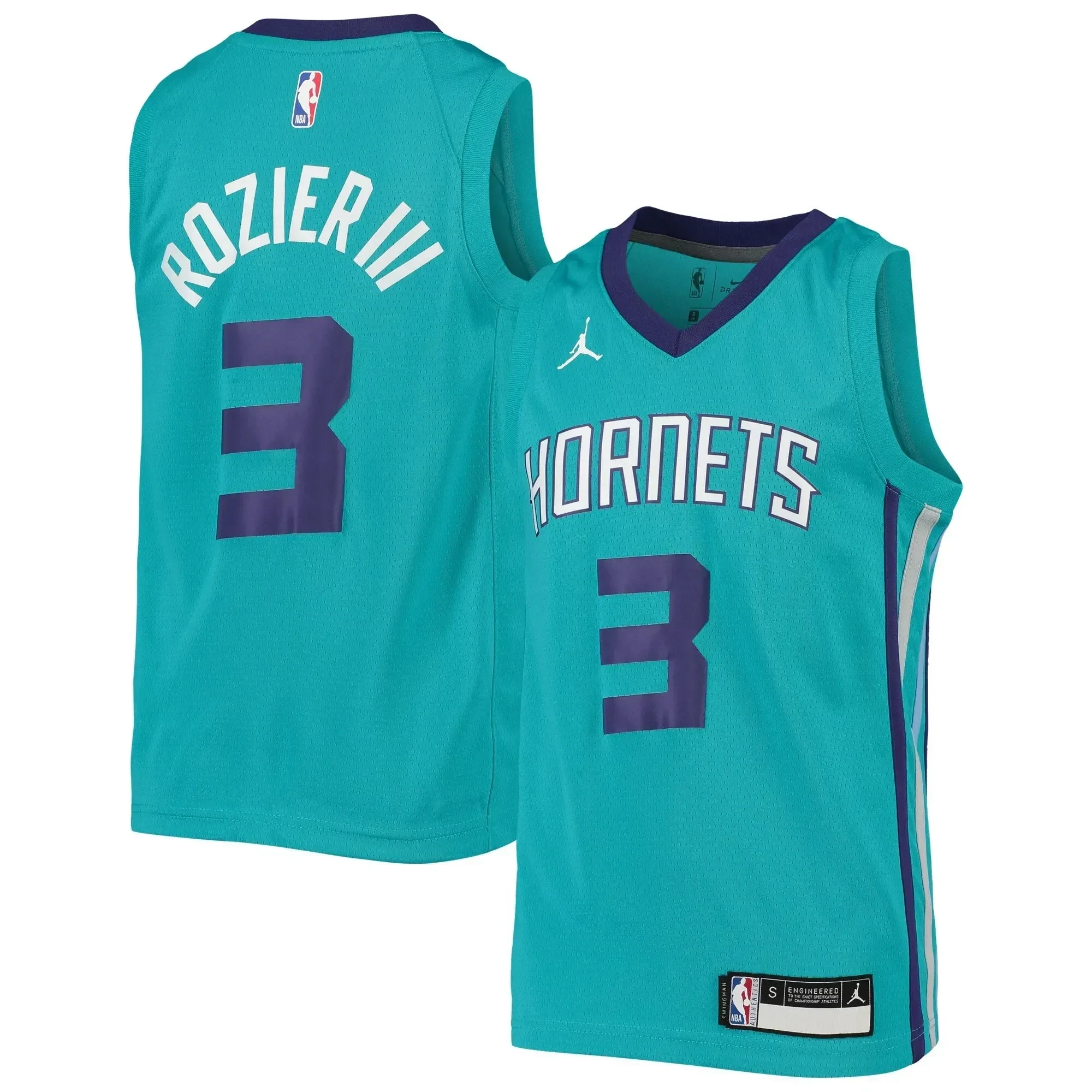 Terry Rozier Charlotte Hornets Team Swingman Teal NBA Jersey Youth