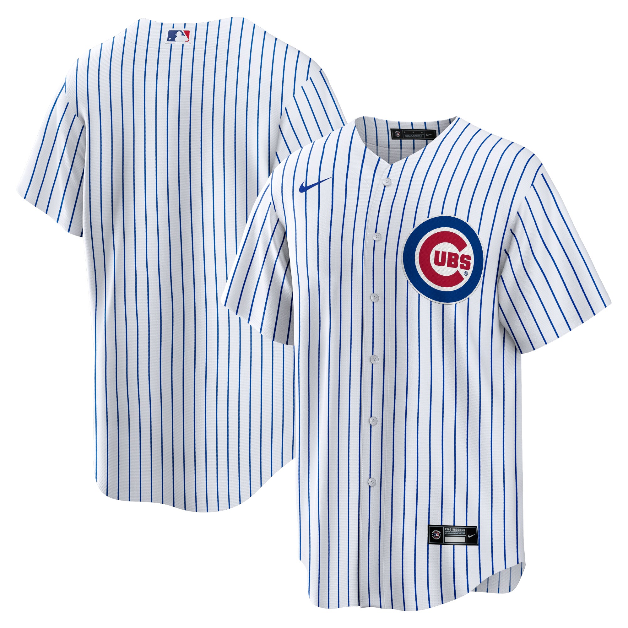 Chicago Cubs White Home Team MLB Jersey Men's