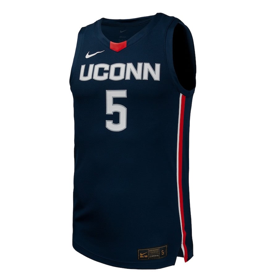 Paige Bueckers 5 UConn Huskies Navy NCAA Jersey Men's
