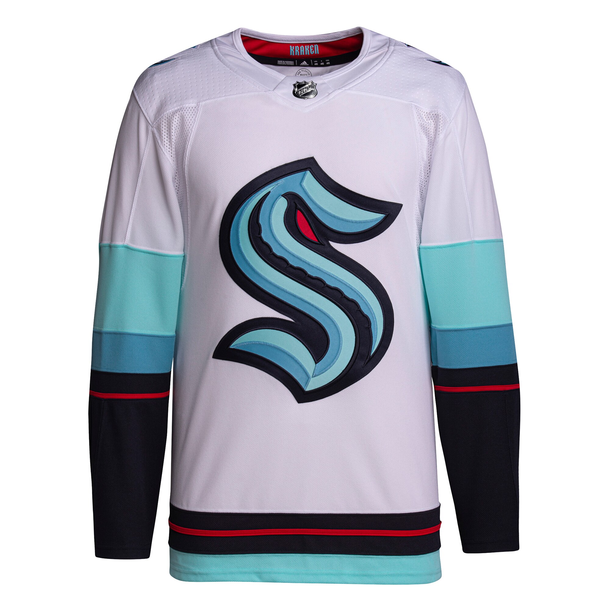 Seattle Kraken White Away Primegreen NHL Jersey Men's