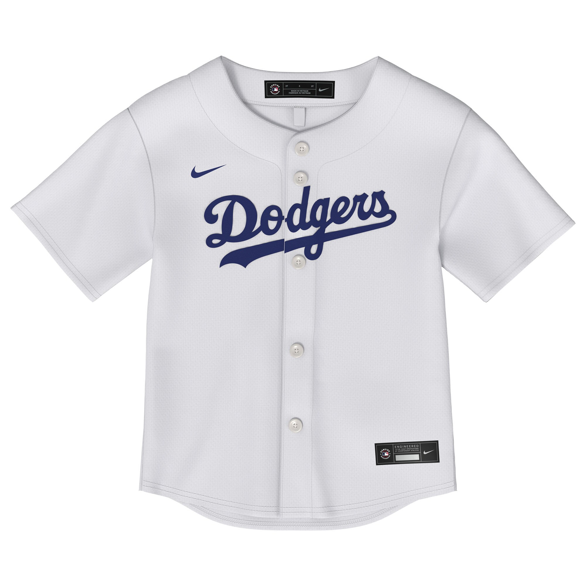 Infant Los Angeles Dodgers White Home MLB Jersey Men's