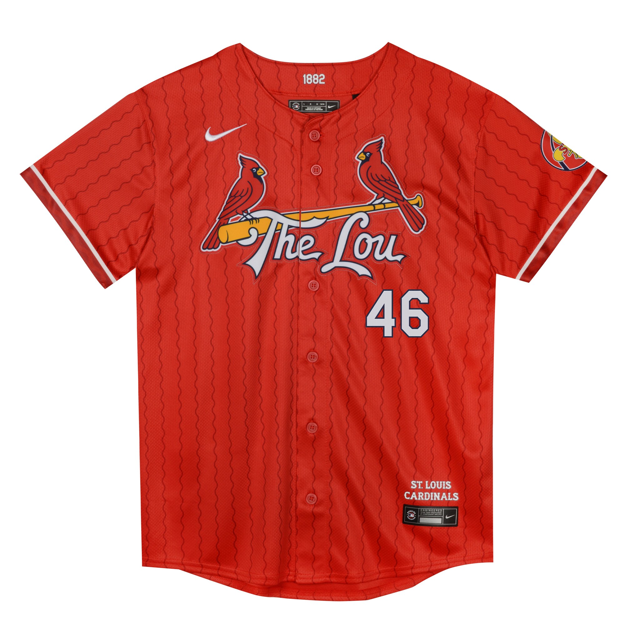 Preschool St. Louis Cardinals Paul Goldschmidt Red 2024 City Connect Limited Player MLB Jersey Men's