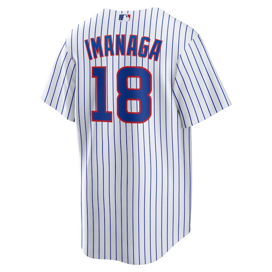 Shota Imanaga 18 Chicago Cubs Home White MLB Jersey Men's