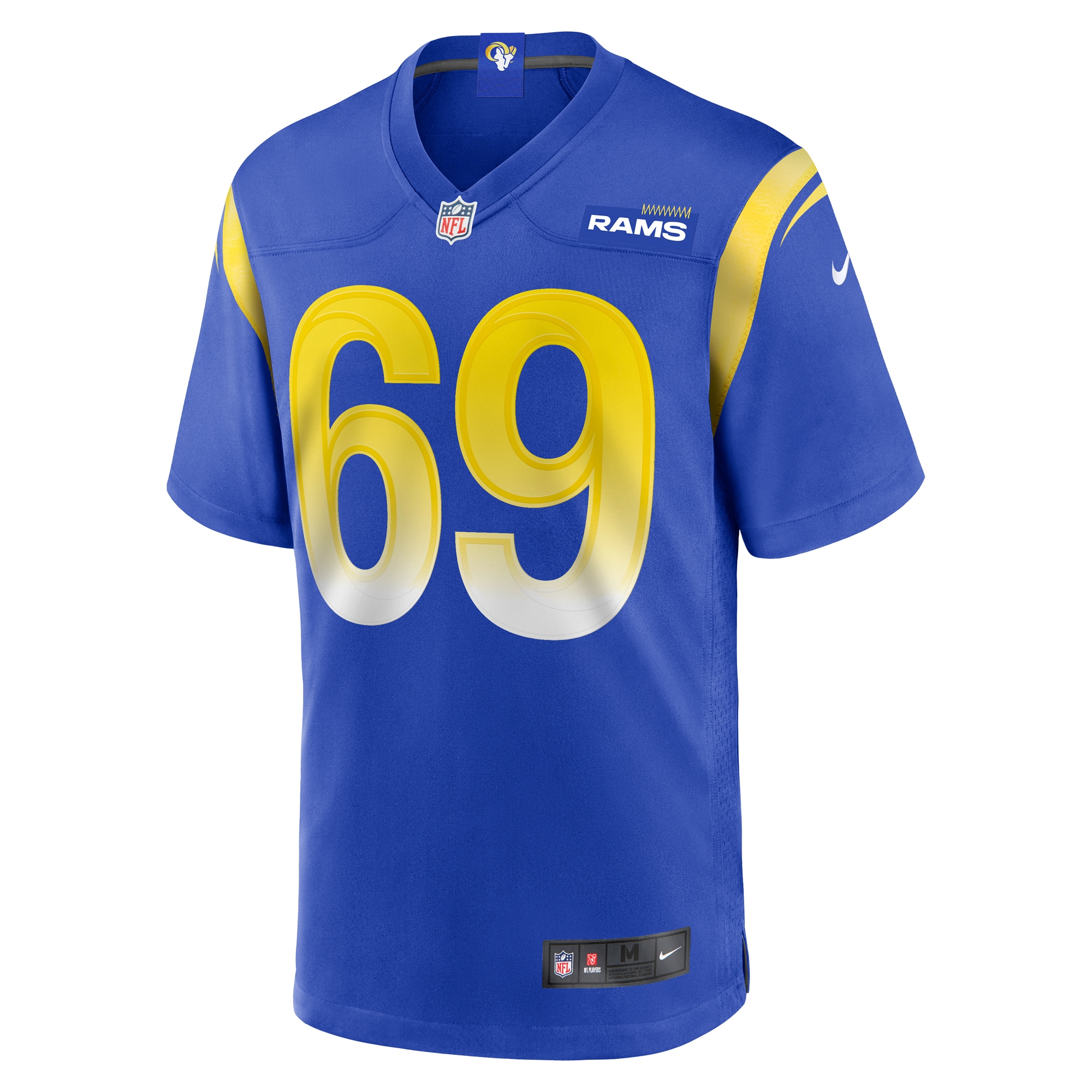 Los Angeles Rams Kevin Dotson Royal Game NFL Jersey Men's