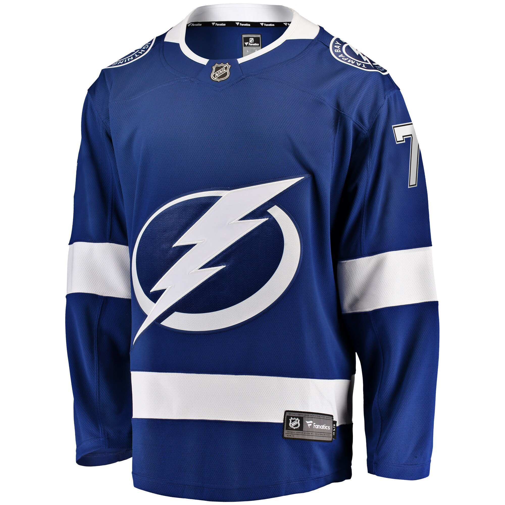 Tampa Bay Lightning Anthony Cirelli Blue Home Breakaway Player NHL Jersey Men's
