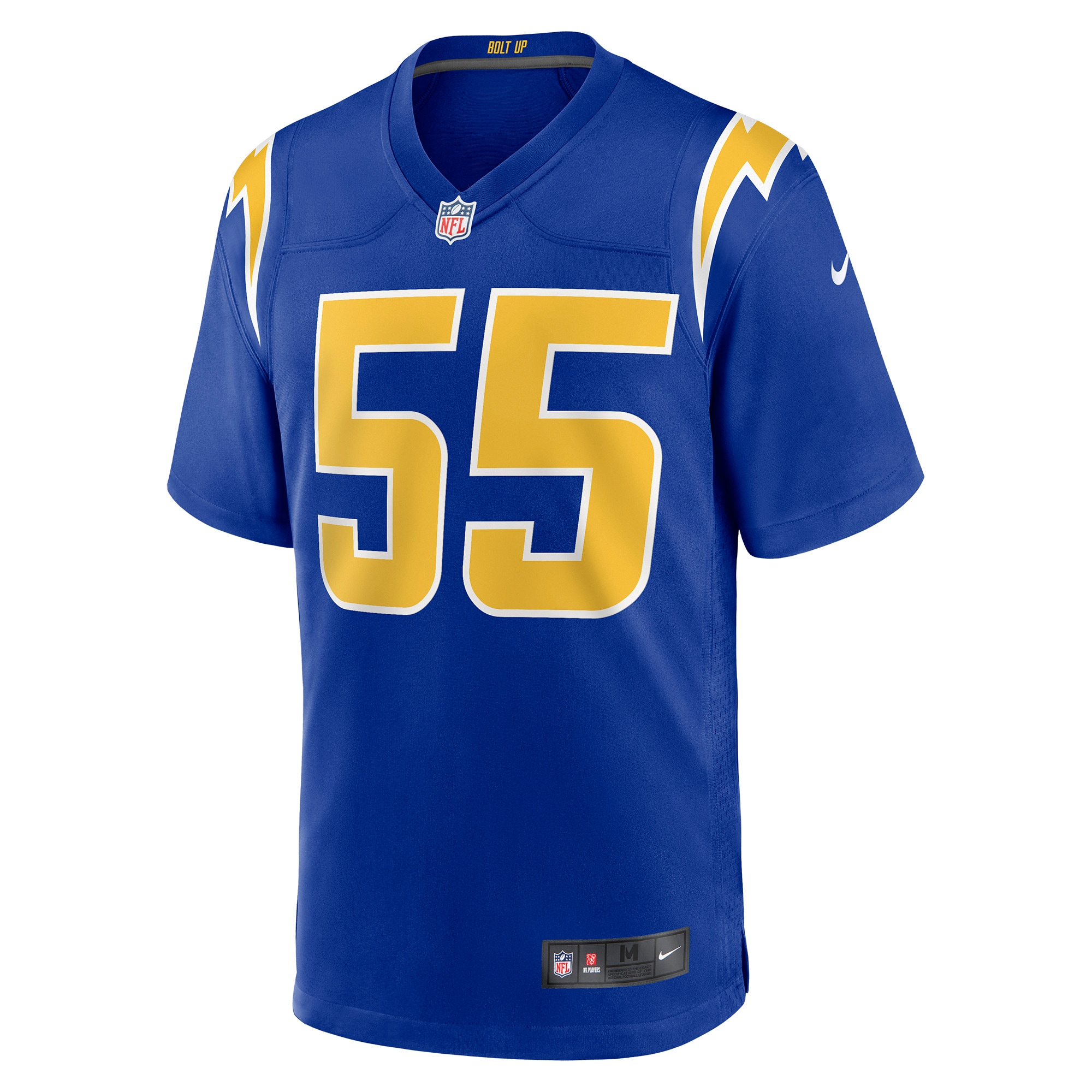 Los Angeles Chargers Junior Seau Royal Retired Player Alternate Game NFL Jersey Men's