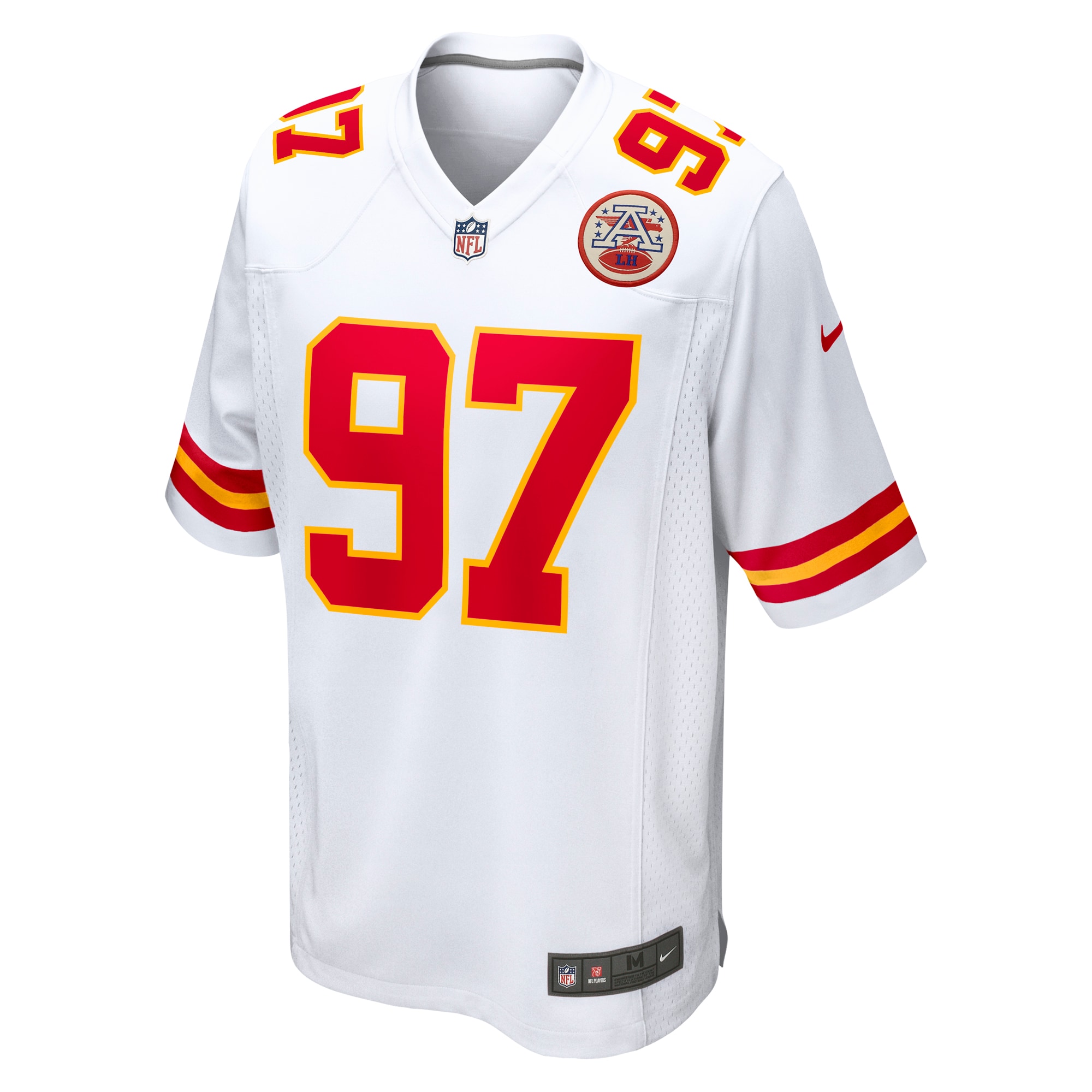 Kansas City Chiefs Felix Anudike-Uzomah White Team Game NFL Jersey Men's