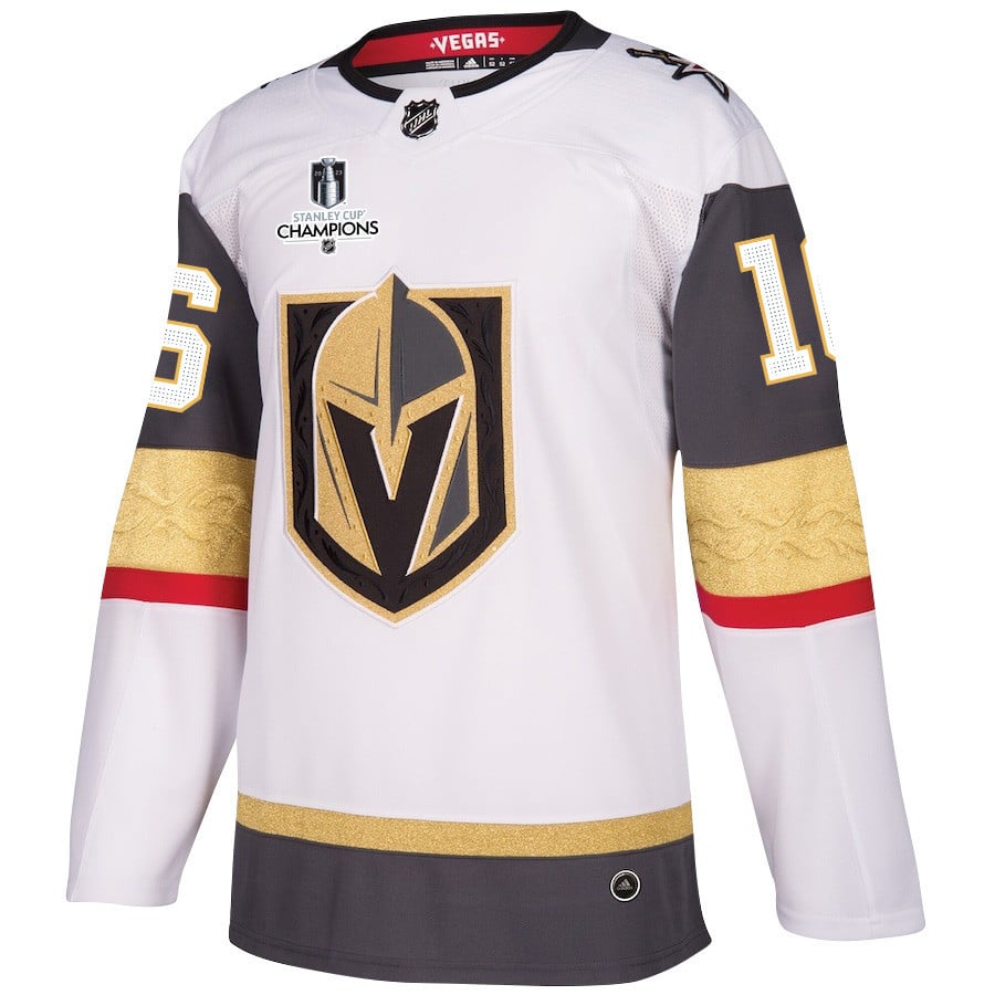 Pavel Dorofeyev 16 Vegas Golden Knights Stanley Cup 2023 Champions Patch Away Breakaway White NHL Jersey Men's