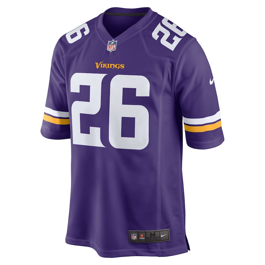 Theo Jackson 26 Minnesota Vikings Game Purple NFL Jersey Men's