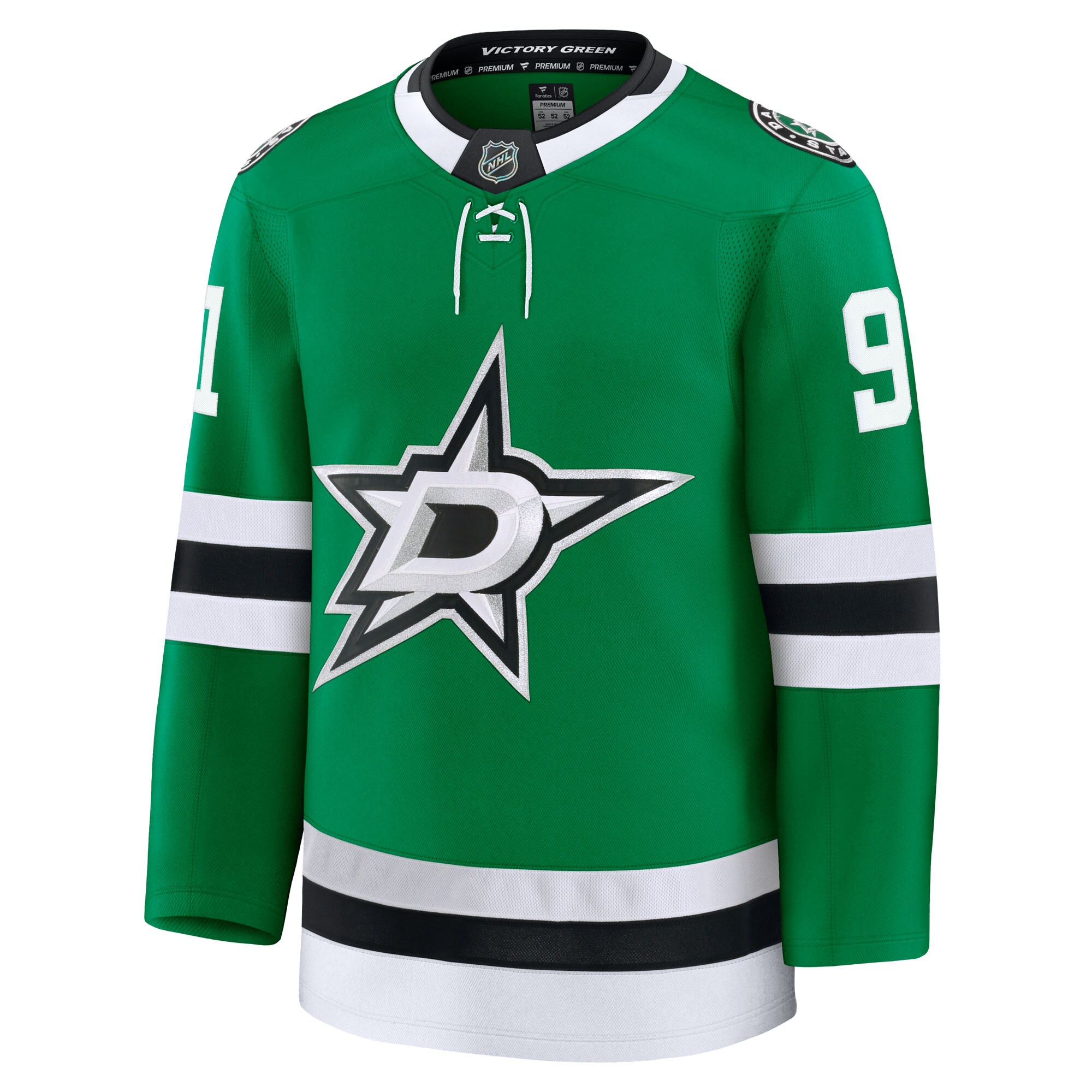 Dallas Stars Tyler Seguin Kelly Green Home Premium NHL Jersey Men's