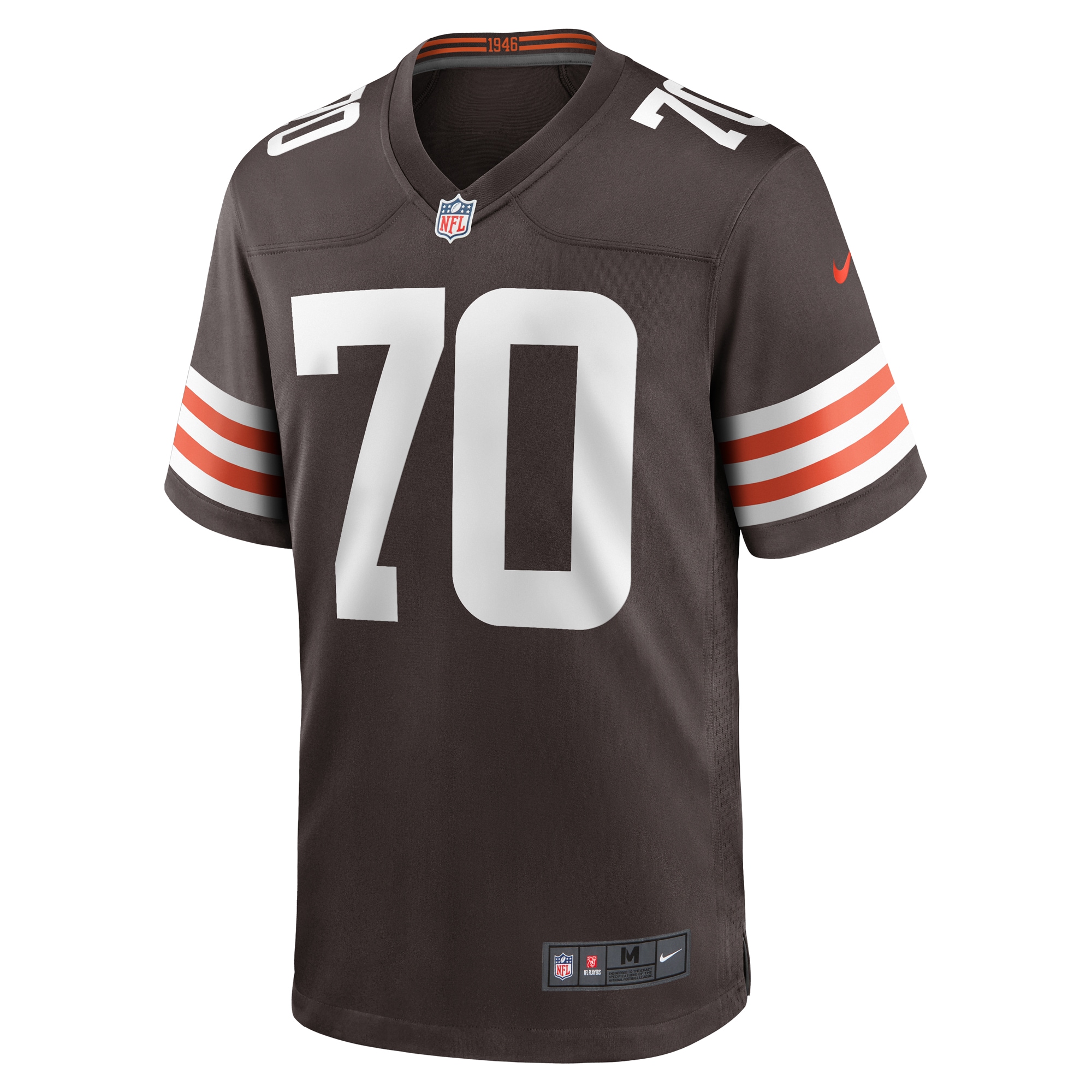 Cleveland Browns Drew Forbes Brown Team Game NFL Jersey Men's